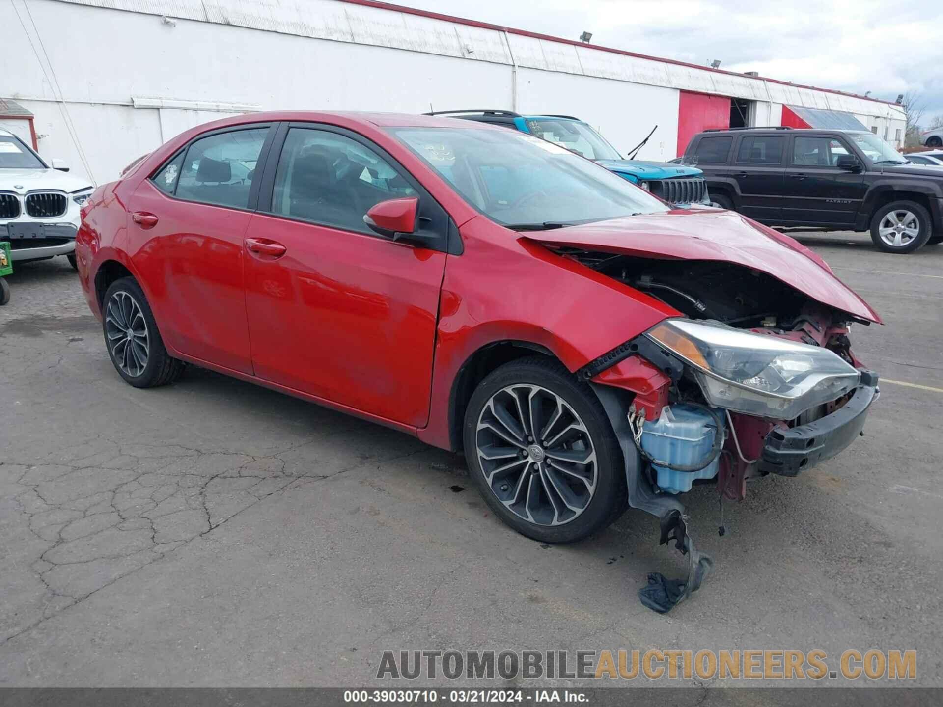 2T1BURHE4GC744170 TOYOTA COROLLA 2016