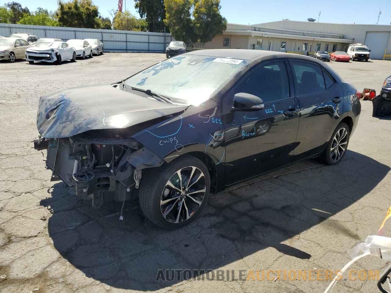 2T1BURHE4JC000057 TOYOTA COROLLA 2018