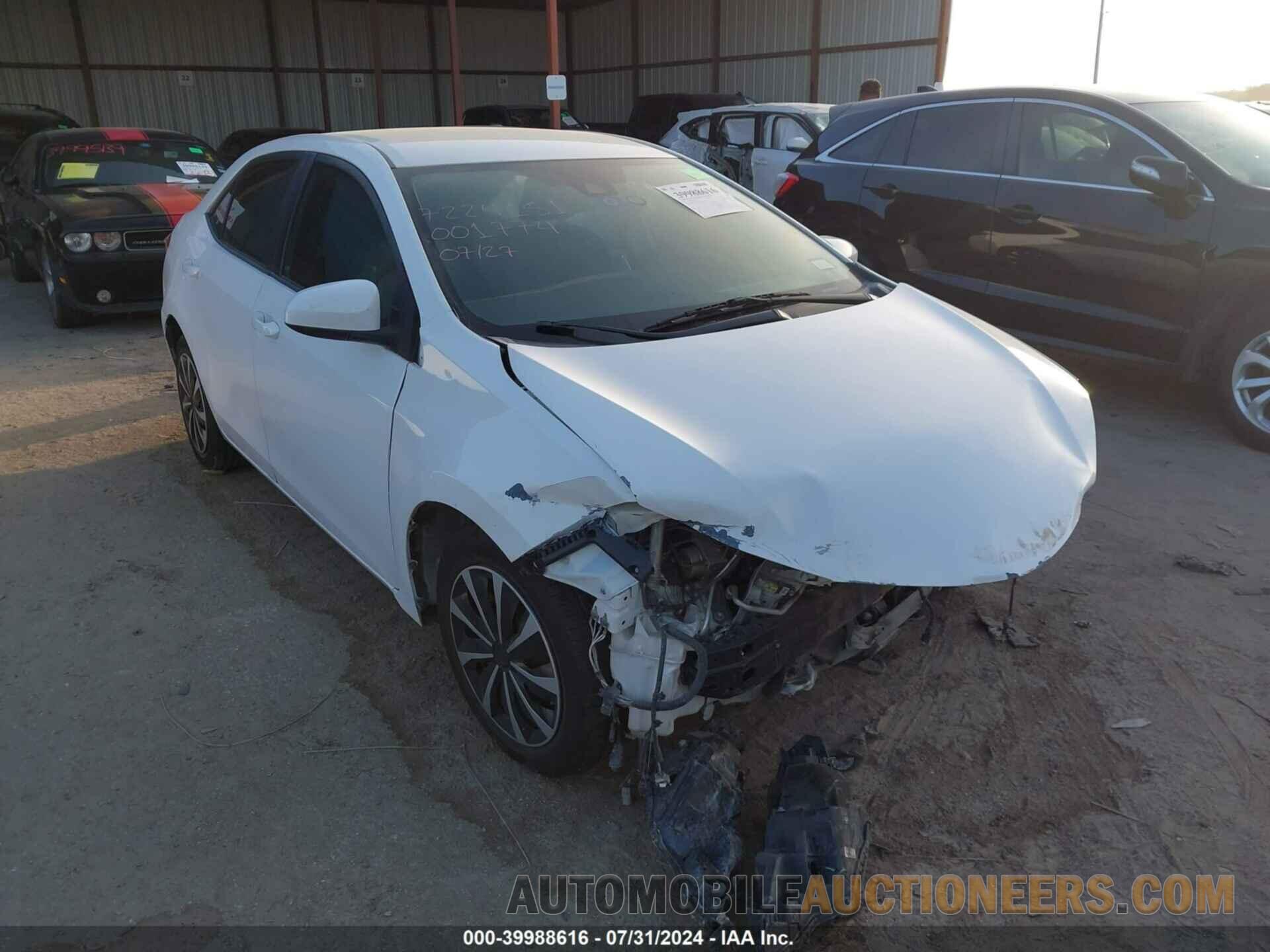 2T1BURHE4JC001774 TOYOTA COROLLA 2018