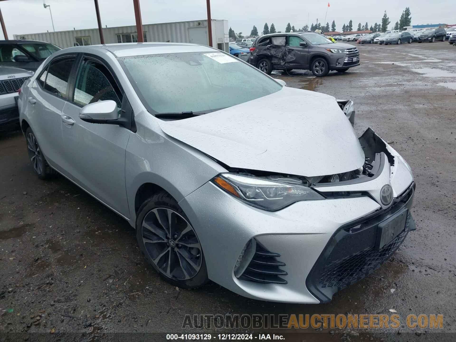 2T1BURHE4JC015500 TOYOTA COROLLA 2018