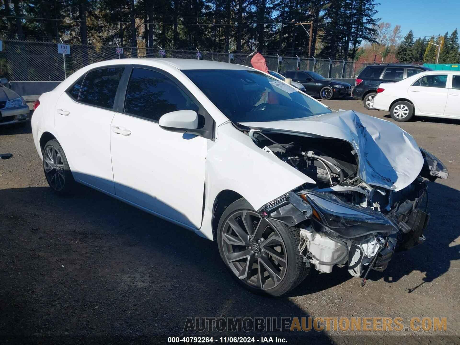 2T1BURHE4JC026030 TOYOTA COROLLA 2018