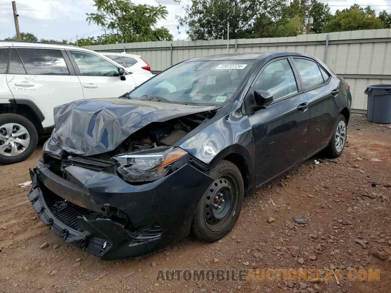 2T1BURHE4JC103012 TOYOTA COROLLA 2018