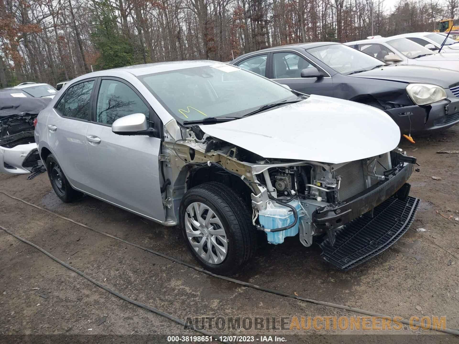 2T1BURHE4JC993205 TOYOTA COROLLA 2018