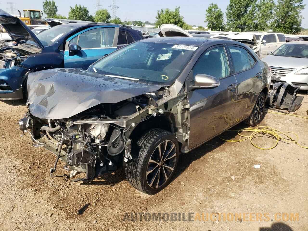 2T1BURHE4KC126842 TOYOTA COROLLA 2019