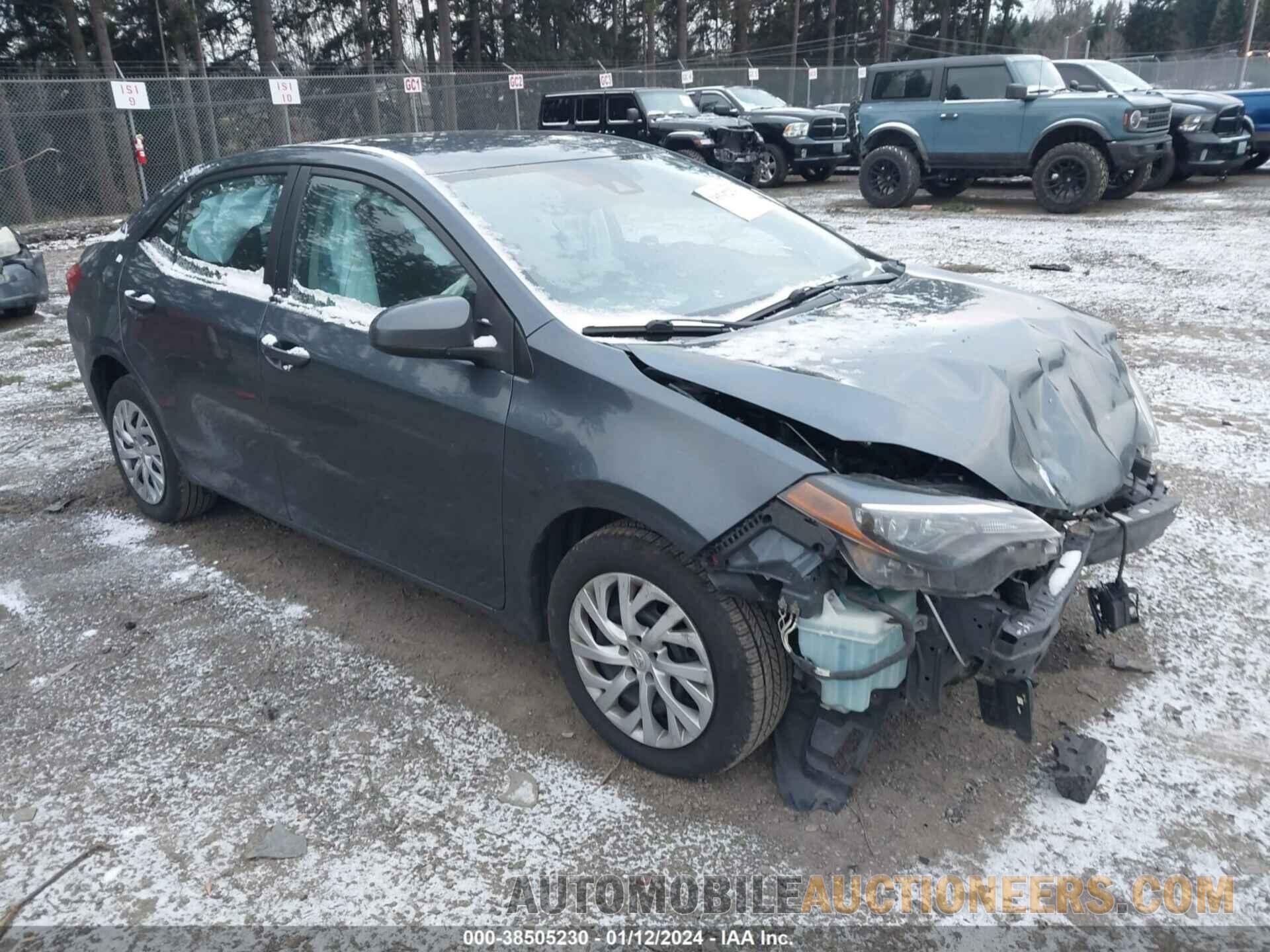 2T1BURHE4KC236337 TOYOTA COROLLA 2019