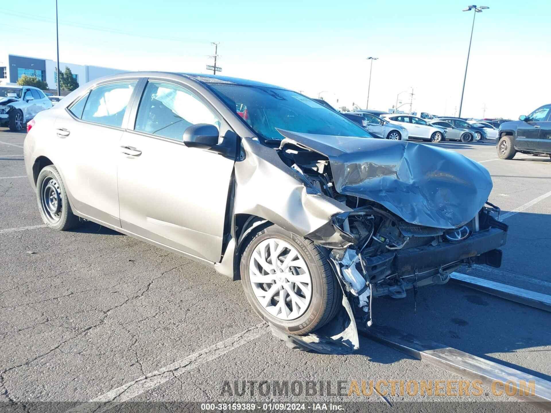 2T1BURHE4KC242770 TOYOTA COROLLA 2019