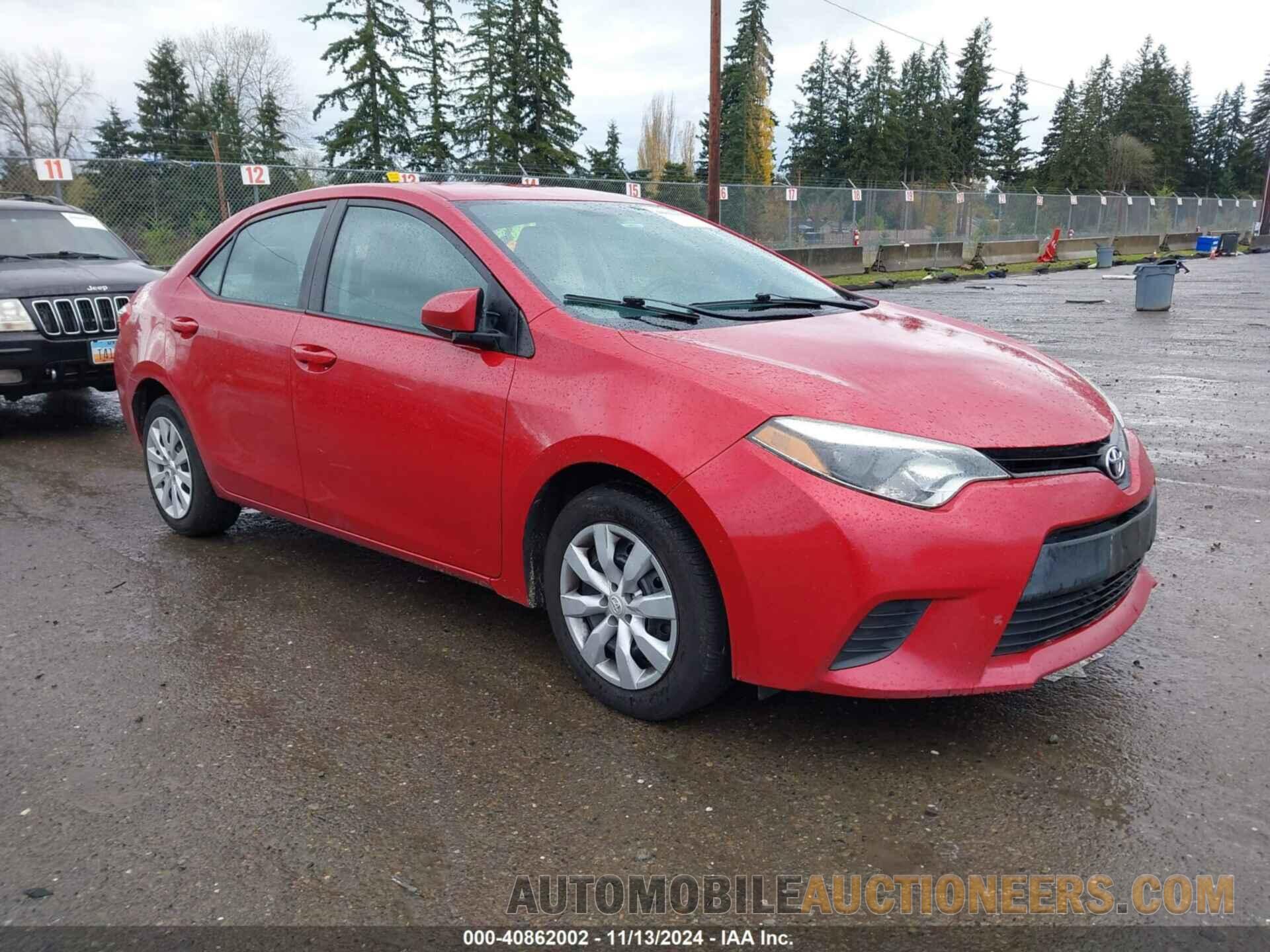 2T1BURHE5EC183197 TOYOTA COROLLA 2014