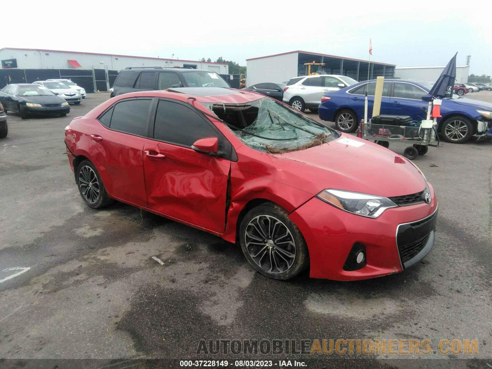 2T1BURHE5FC234781 TOYOTA COROLLA 2015