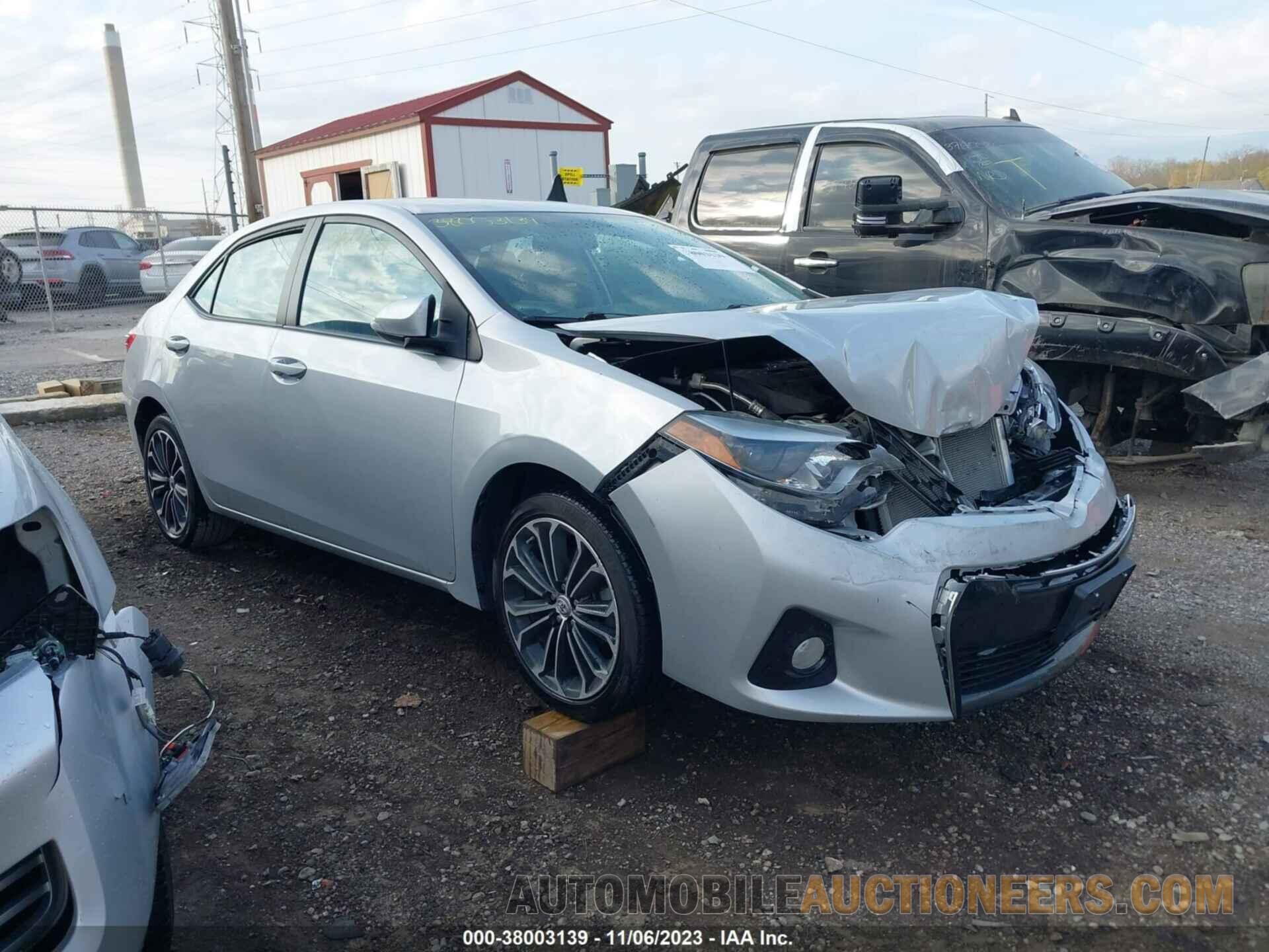 2T1BURHE5FC238684 TOYOTA COROLLA 2015