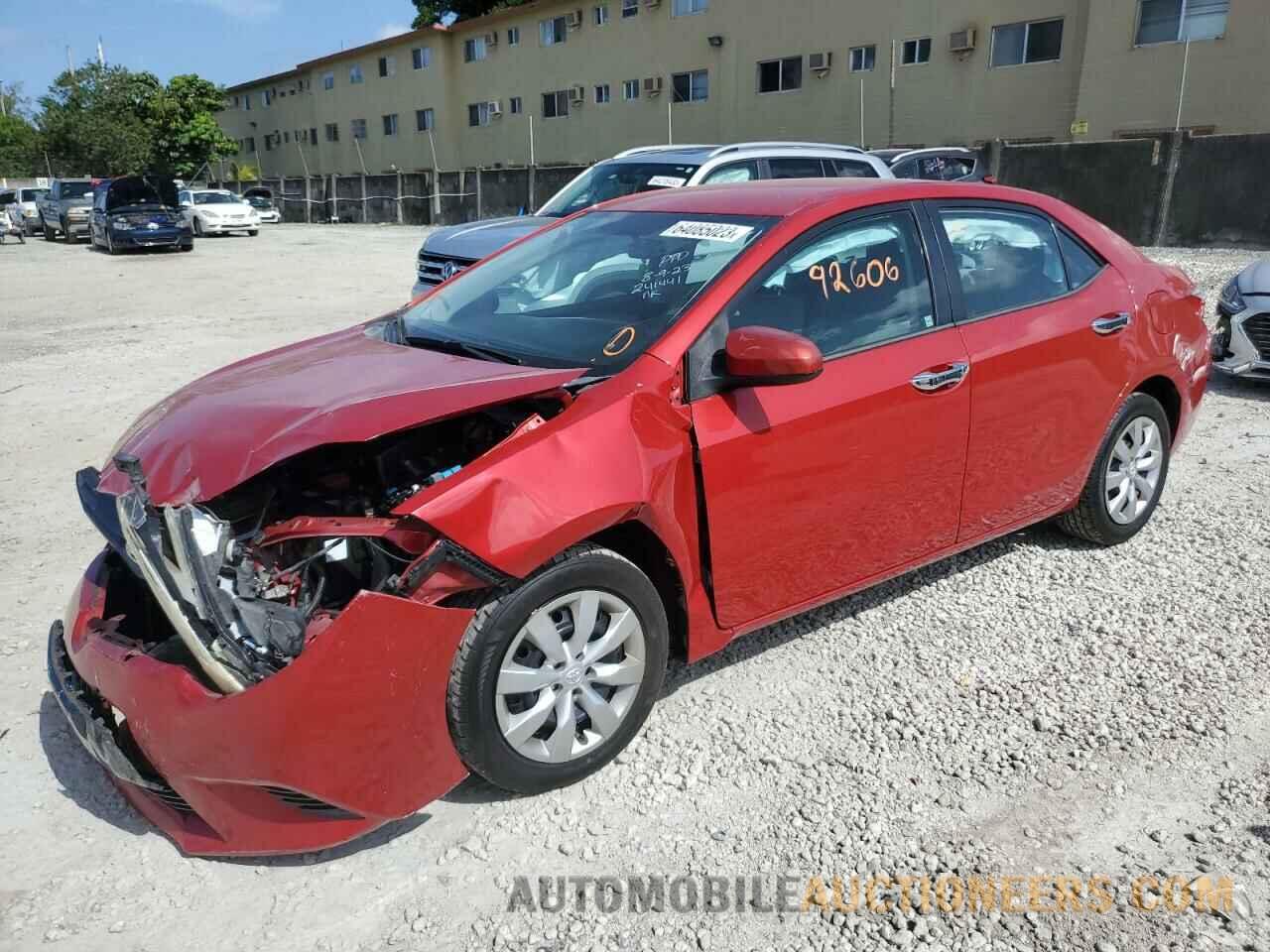 2T1BURHE5FC241441 TOYOTA COROLLA 2015