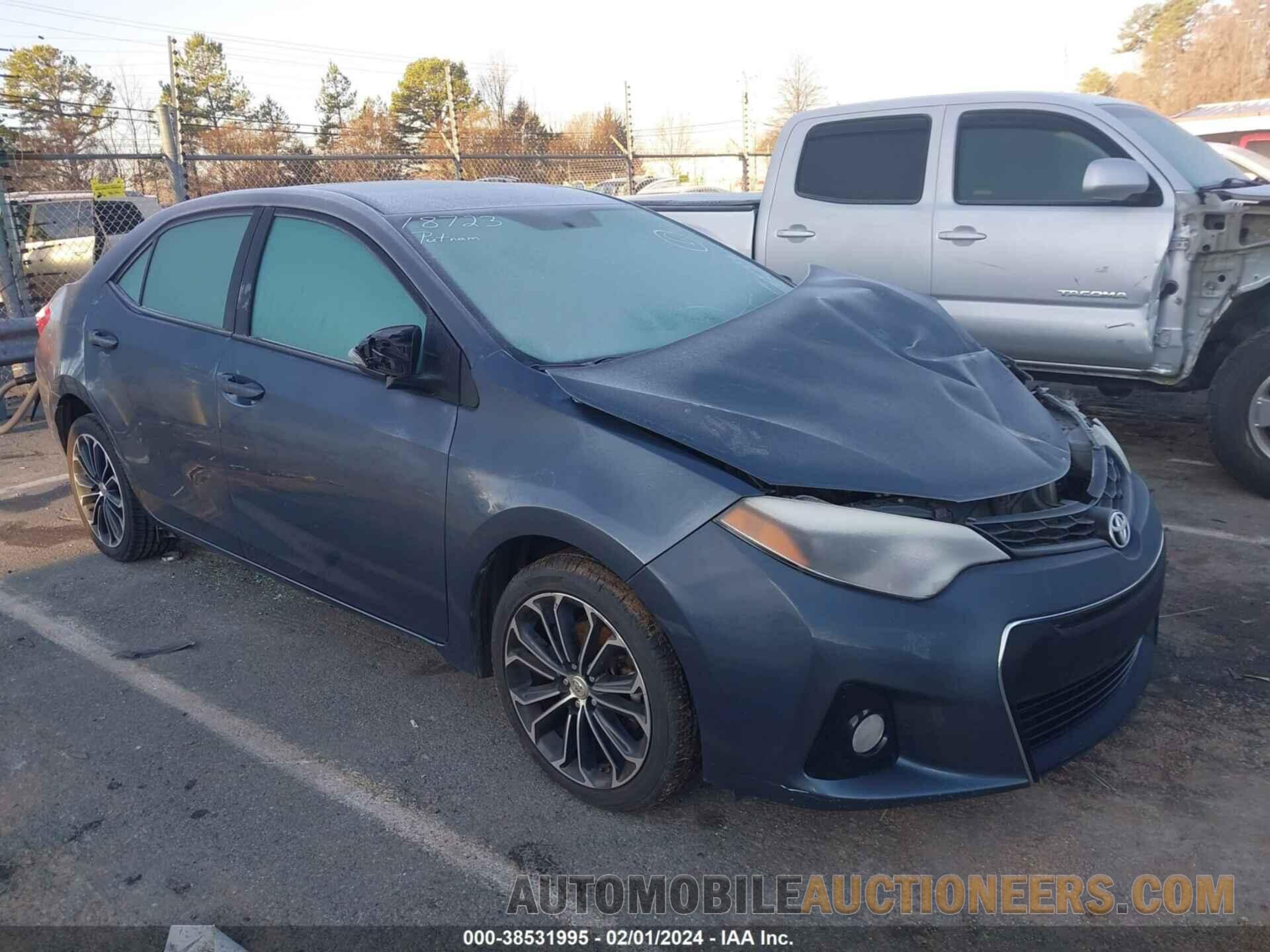 2T1BURHE5FC252374 TOYOTA COROLLA 2015