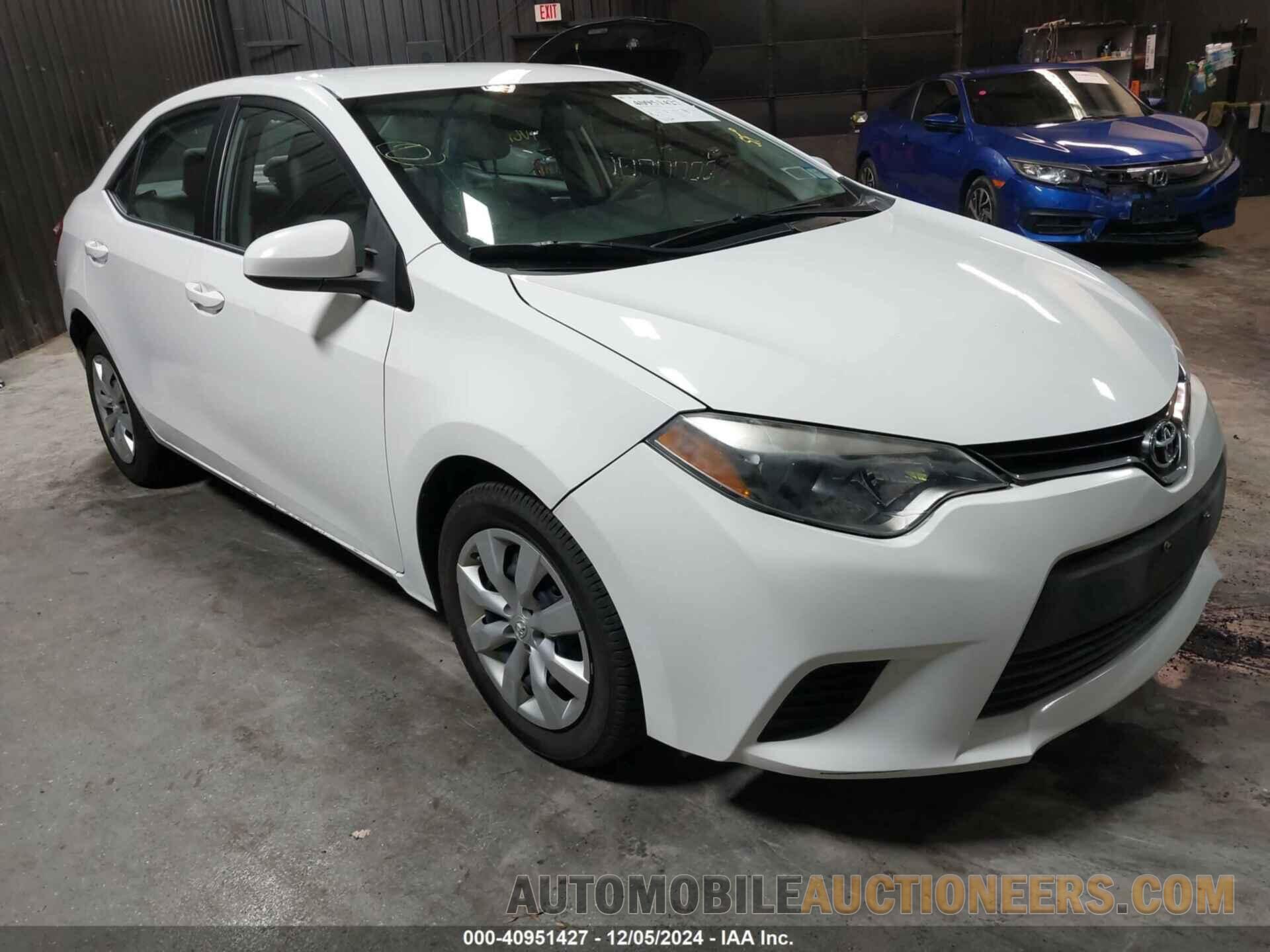 2T1BURHE5FC268591 TOYOTA COROLLA 2015