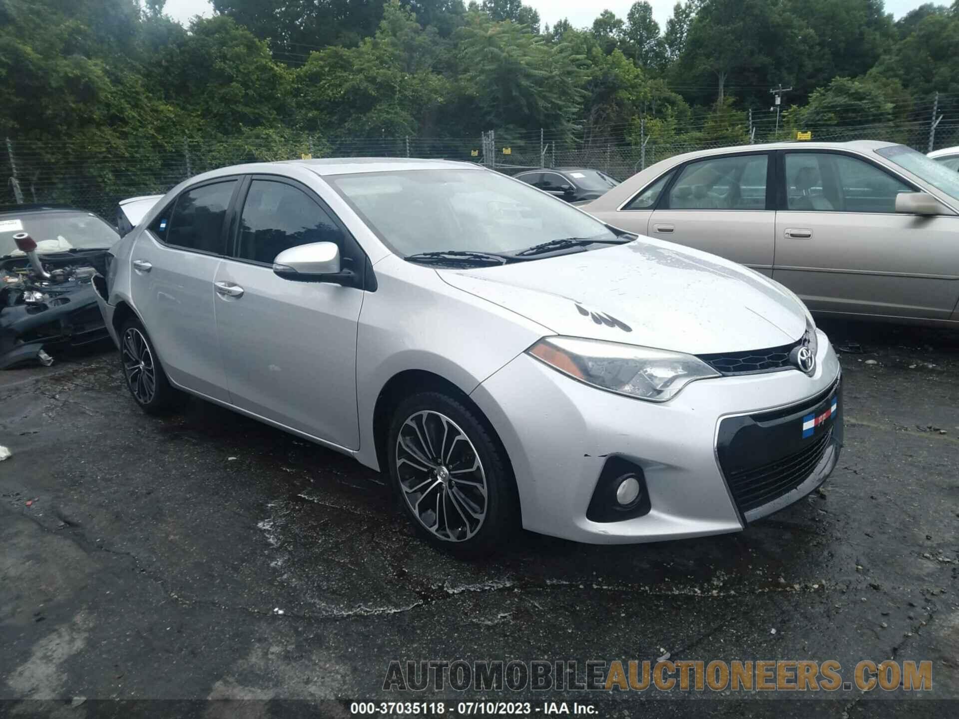 2T1BURHE5FC282460 TOYOTA COROLLA 2015