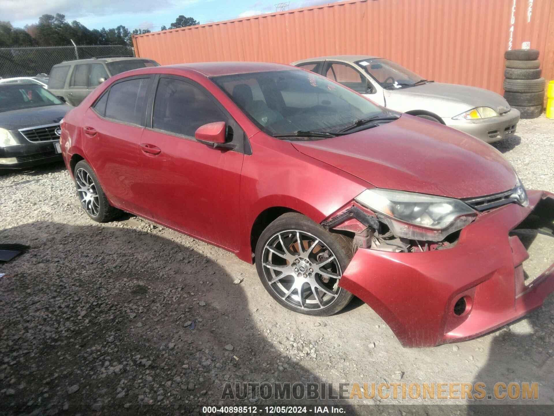 2T1BURHE5FC292437 TOYOTA COROLLA 2015