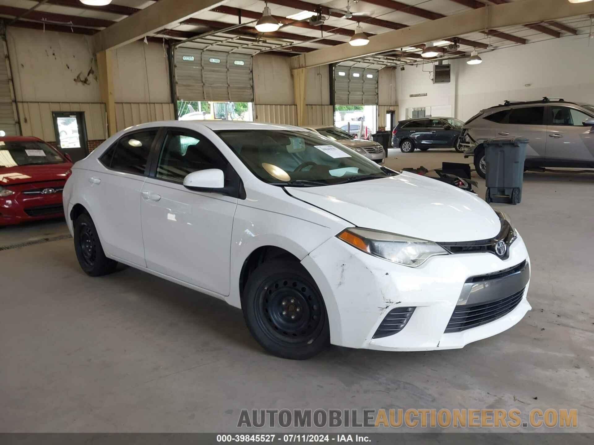 2T1BURHE5FC298593 TOYOTA COROLLA 2015