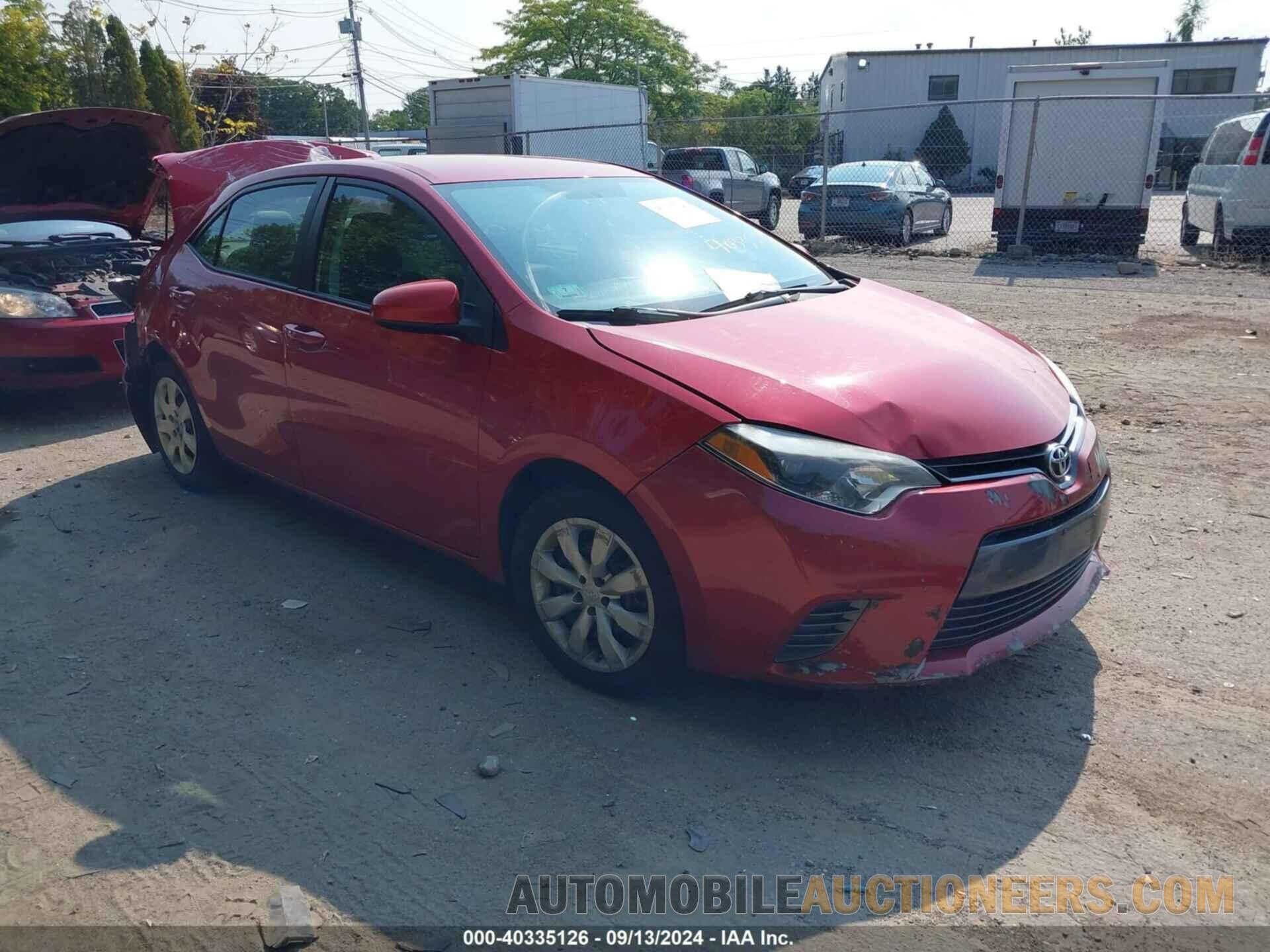 2T1BURHE5FC299727 TOYOTA COROLLA 2015