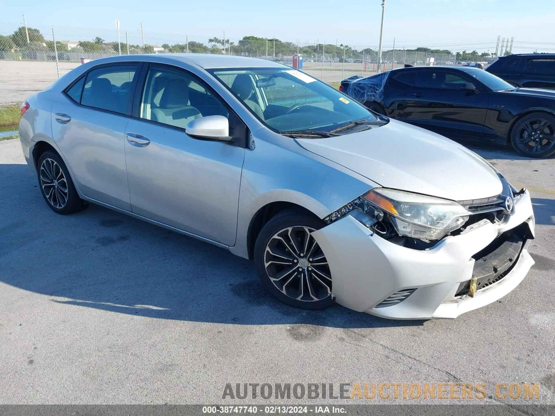 2T1BURHE5FC304344 TOYOTA COROLLA 2015