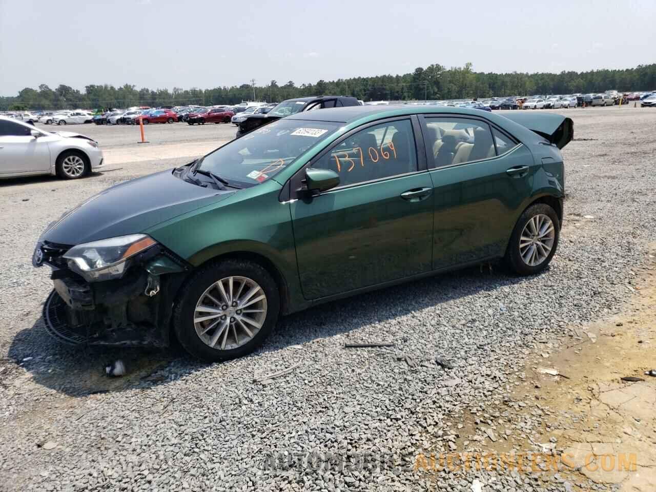 2T1BURHE5FC305137 TOYOTA COROLLA 2015