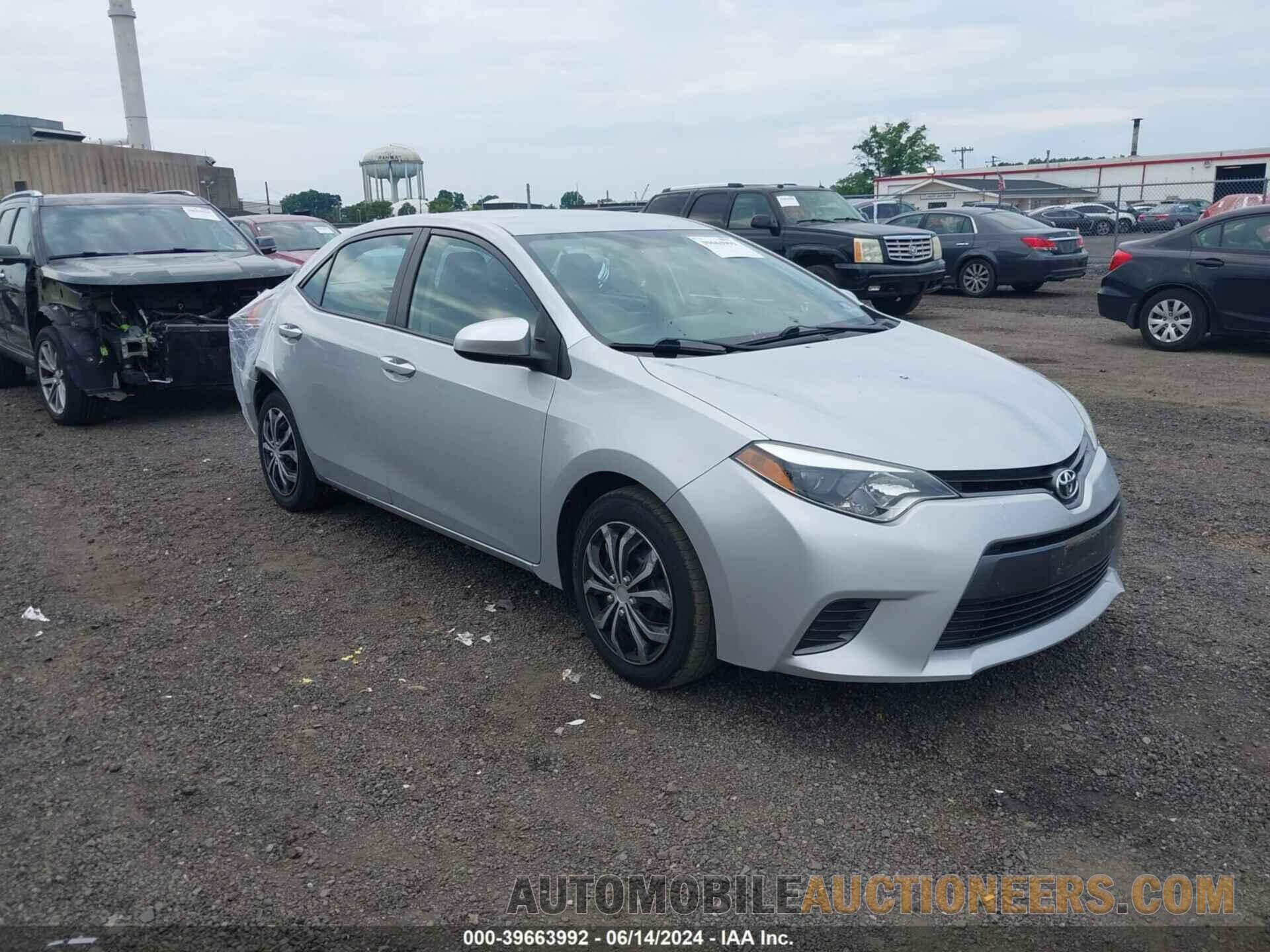 2T1BURHE5FC305249 TOYOTA COROLLA 2015