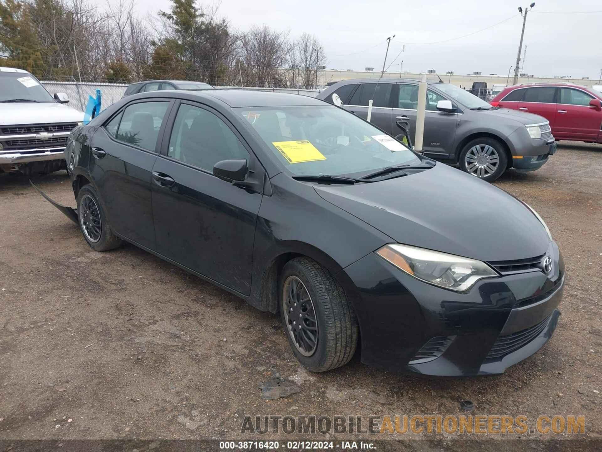 2T1BURHE5FC307969 TOYOTA COROLLA 2015