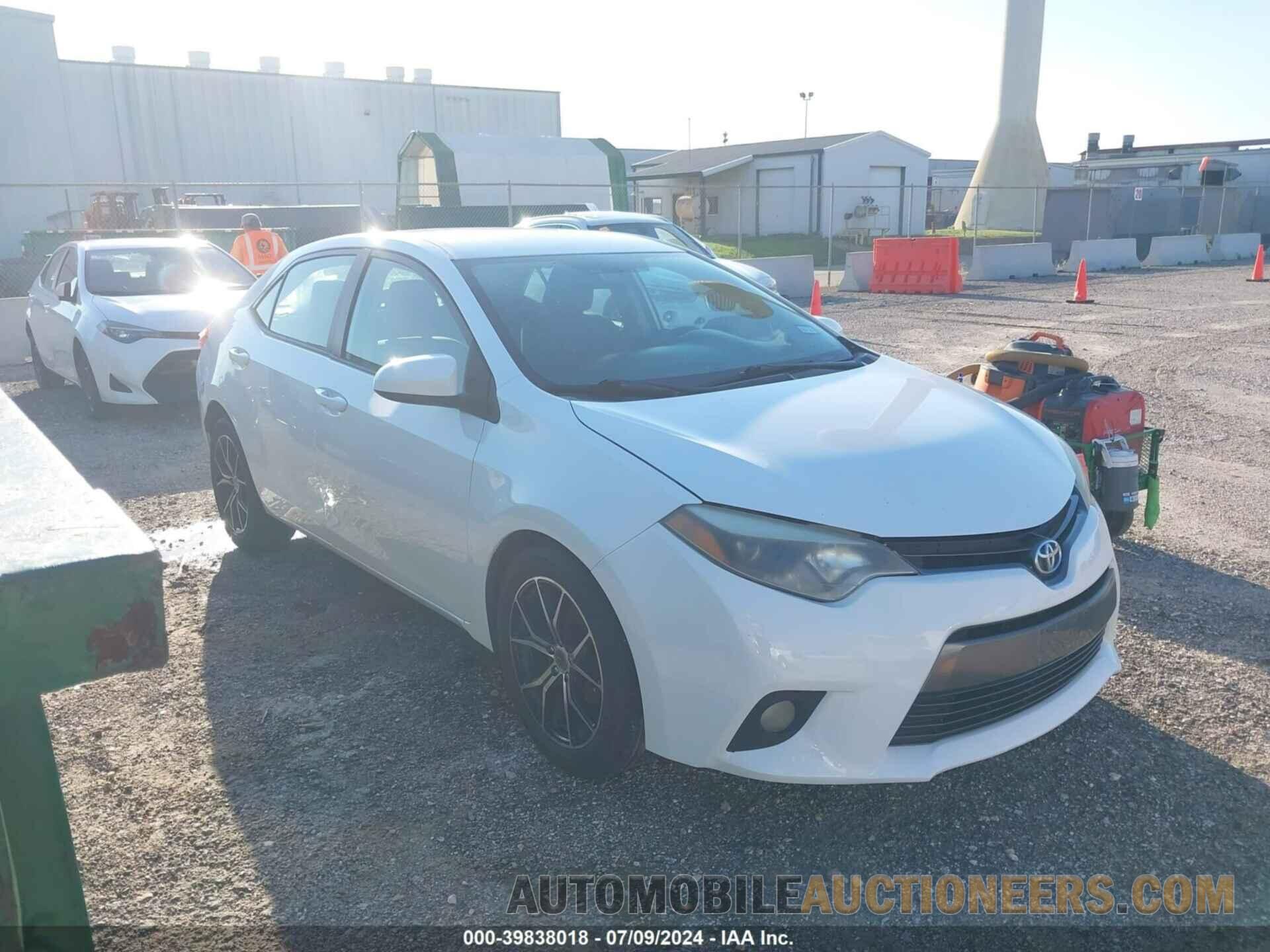 2T1BURHE5FC314436 TOYOTA COROLLA 2015