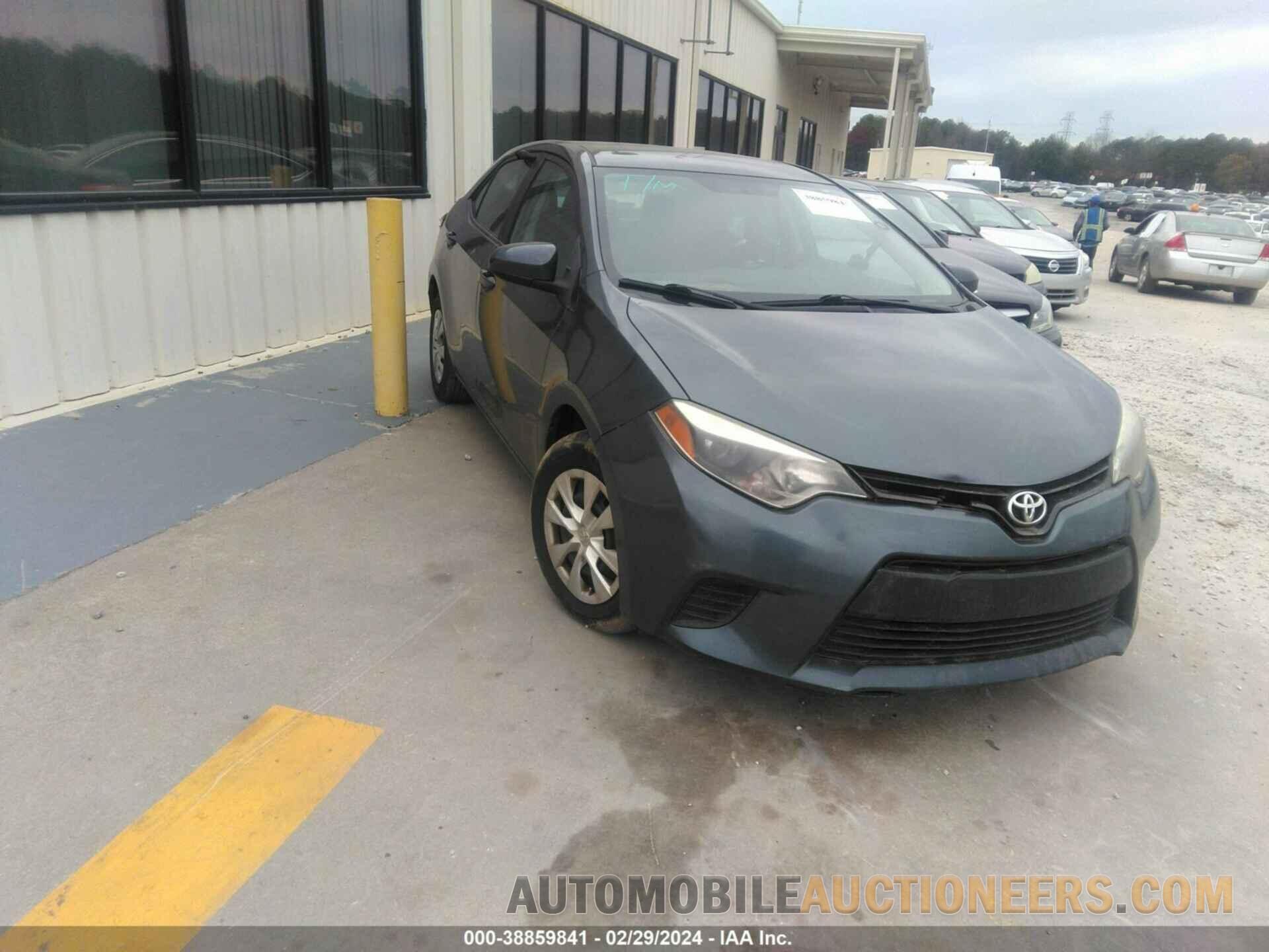 2T1BURHE5FC325422 TOYOTA COROLLA 2015