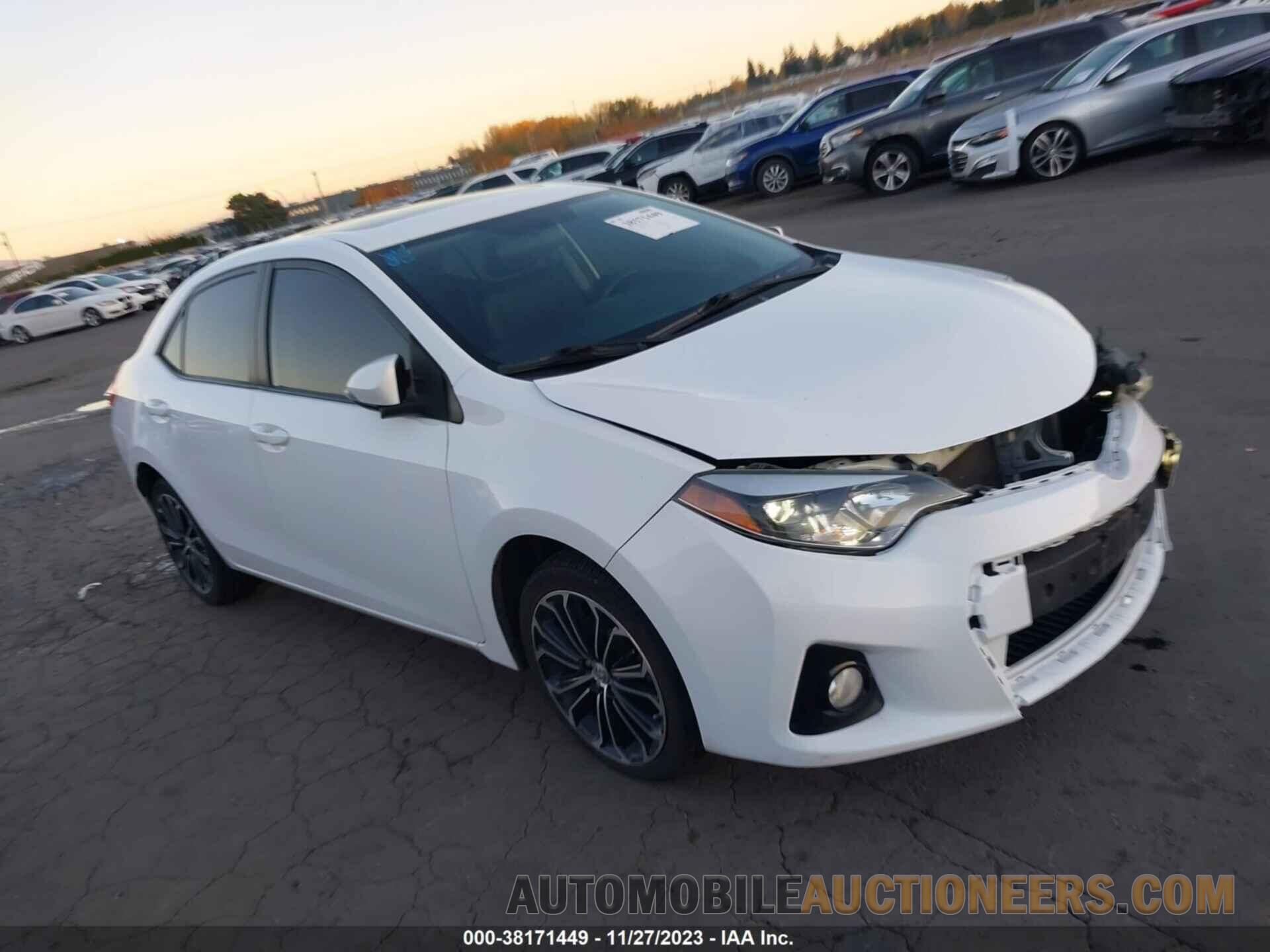 2T1BURHE5FC333259 TOYOTA COROLLA 2015