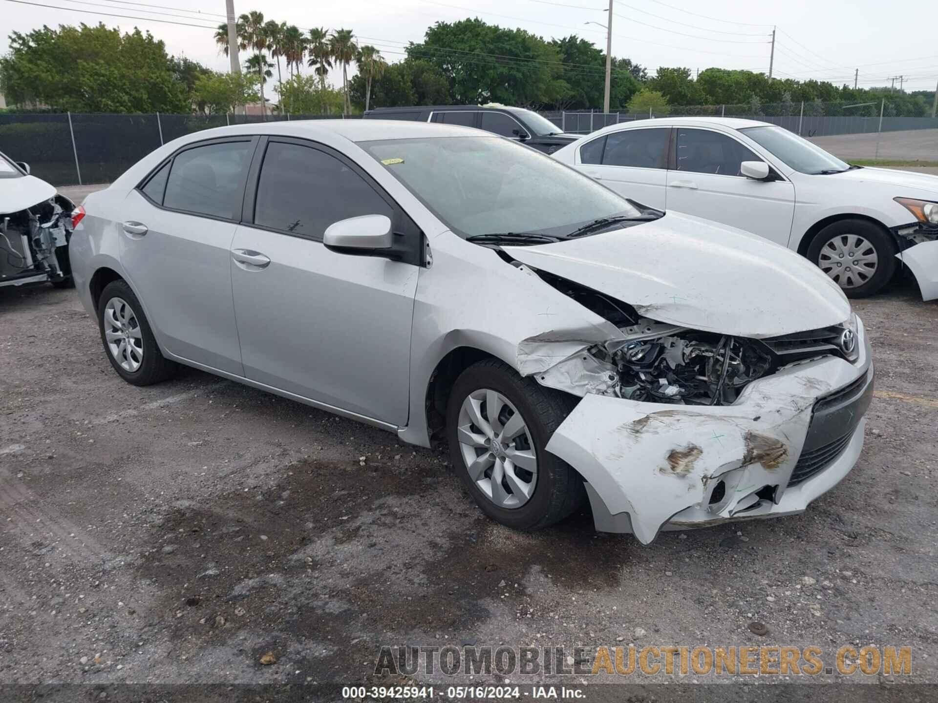 2T1BURHE5FC334590 TOYOTA COROLLA 2015