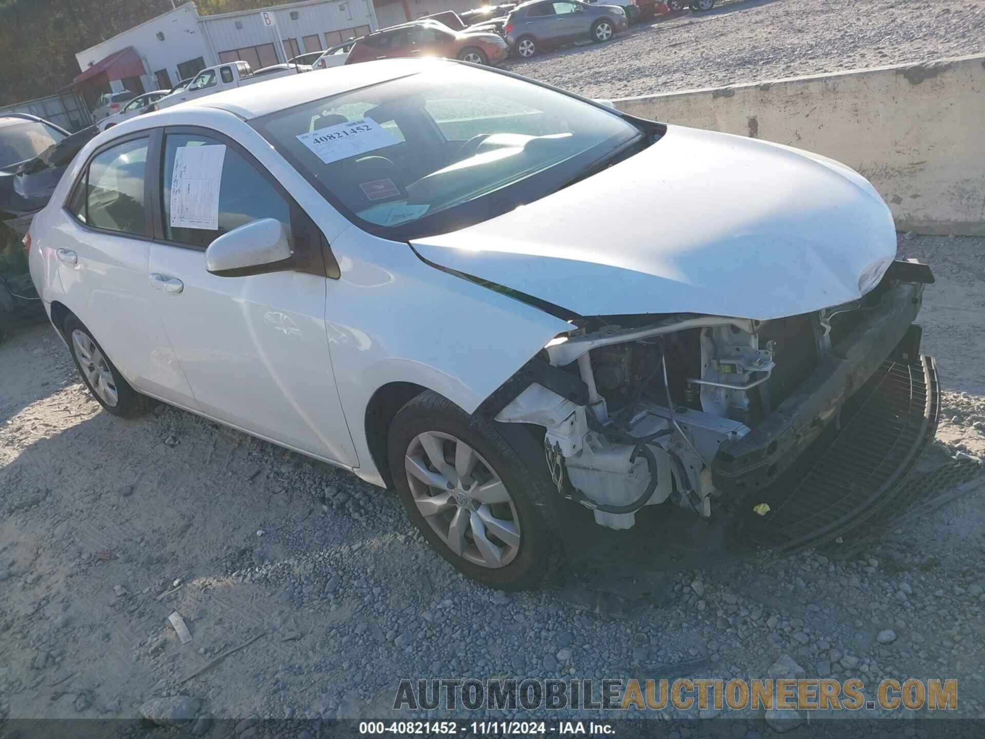 2T1BURHE5FC344603 TOYOTA COROLLA 2015