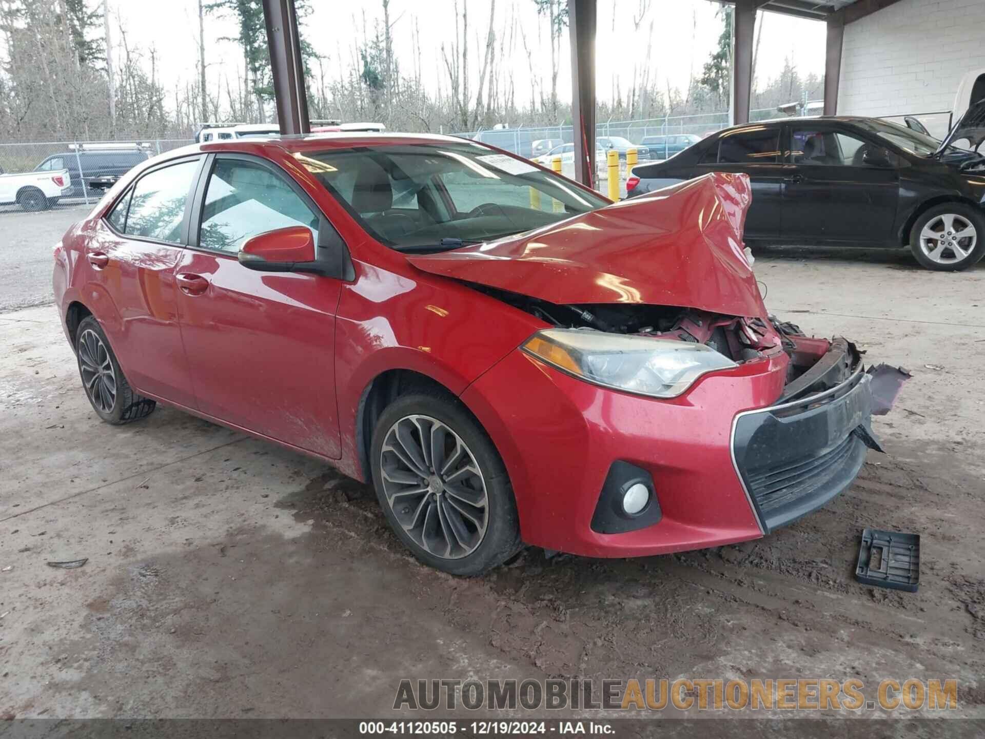 2T1BURHE5FC349705 TOYOTA COROLLA 2015