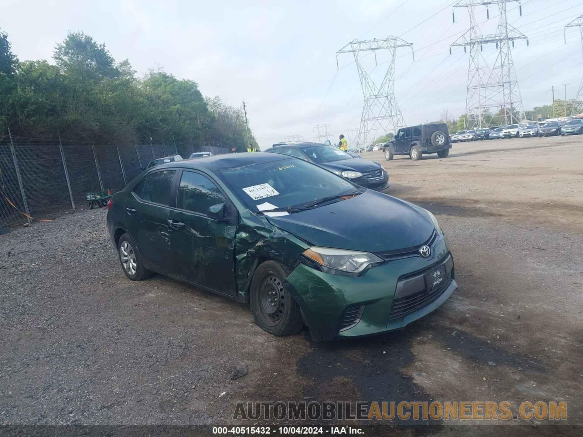 2T1BURHE5FC353012 TOYOTA COROLLA 2015