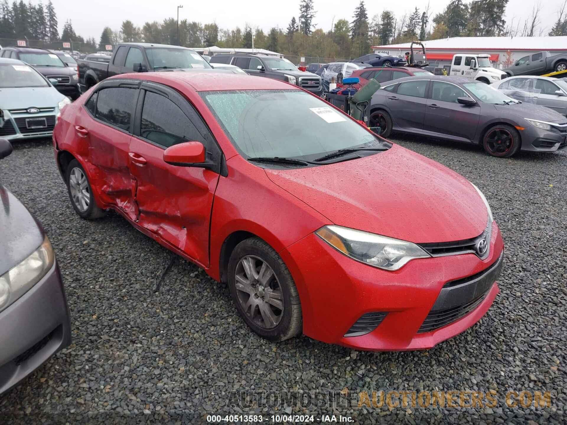 2T1BURHE5FC372031 TOYOTA COROLLA 2015