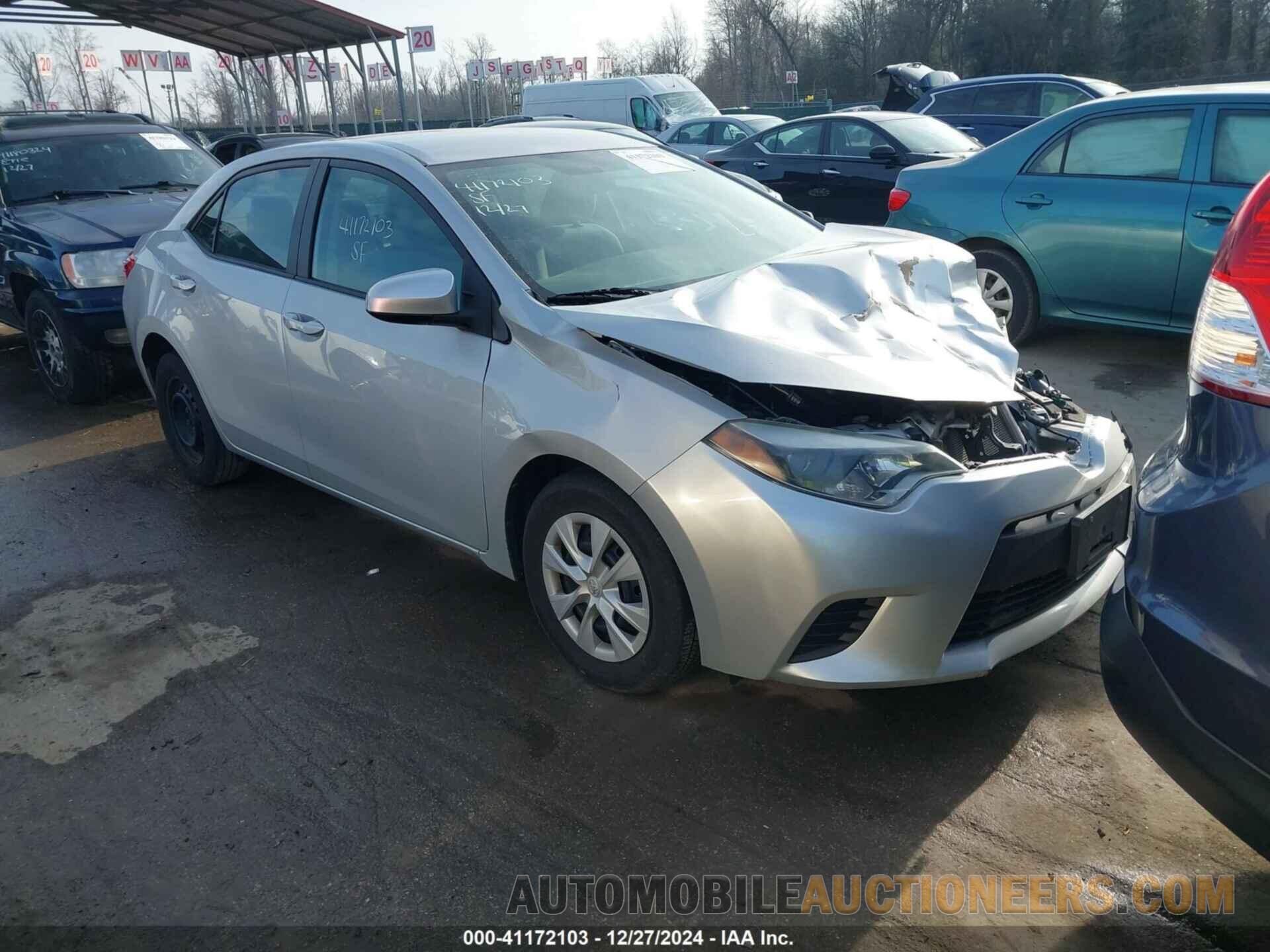 2T1BURHE5FC372417 TOYOTA COROLLA 2015