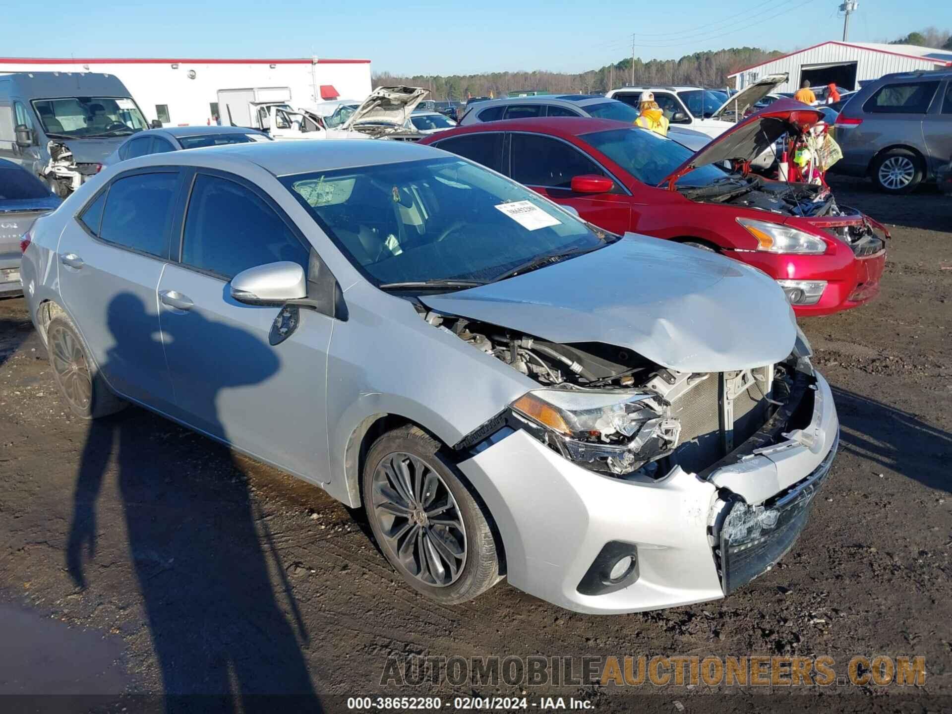 2T1BURHE5FC384115 TOYOTA COROLLA 2015