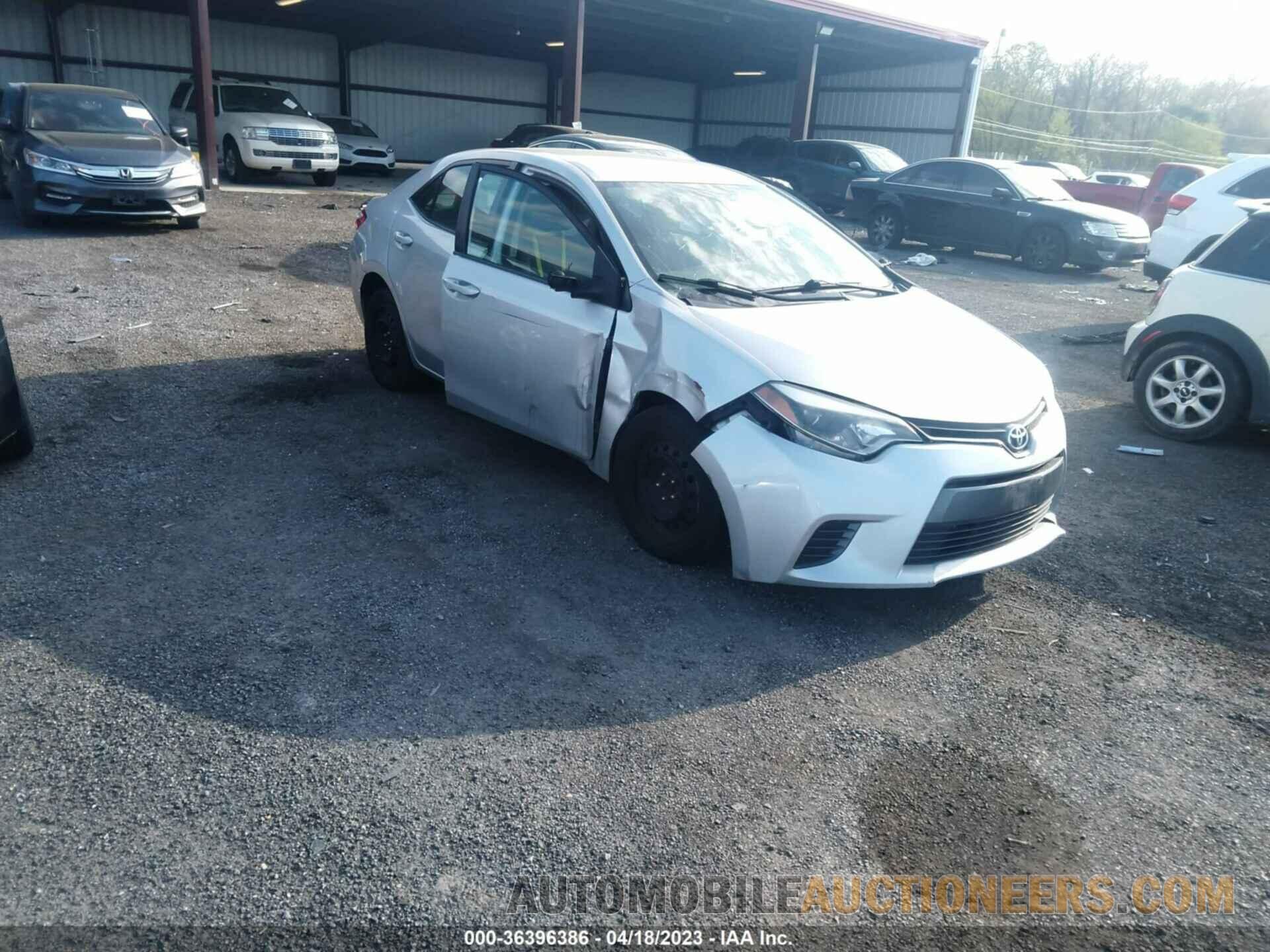 2T1BURHE5FC384308 TOYOTA COROLLA 2015