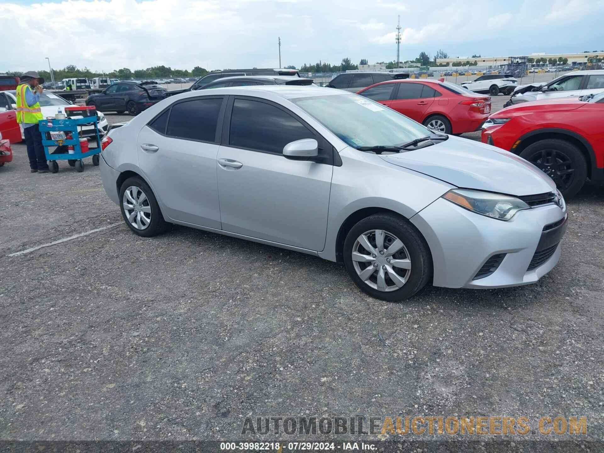 2T1BURHE5FC385667 TOYOTA COROLLA 2015