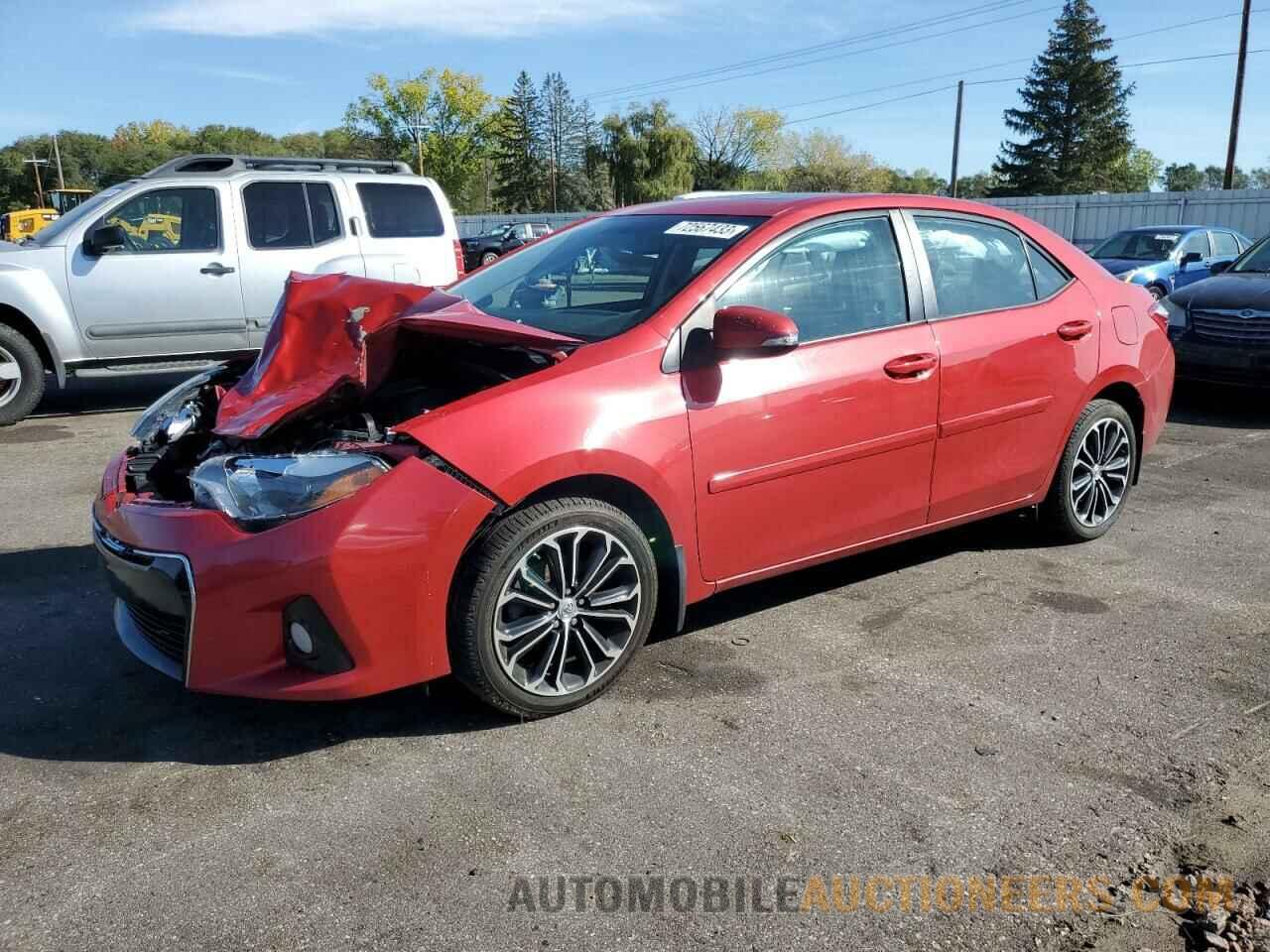 2T1BURHE5FC394594 TOYOTA COROLLA 2015