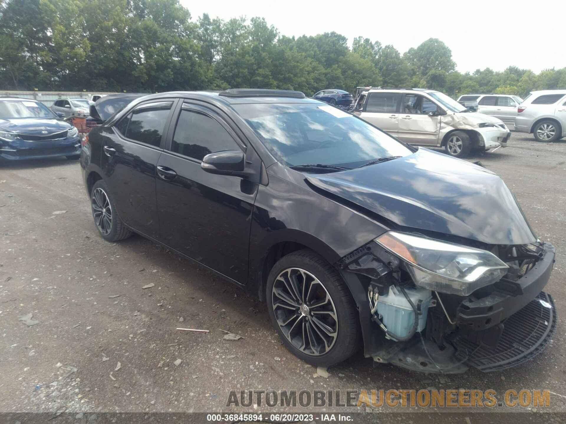 2T1BURHE5FC410843 TOYOTA COROLLA 2015