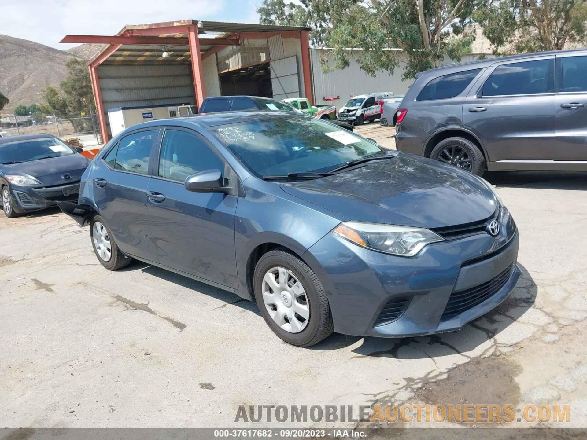 2T1BURHE5FC427089 TOYOTA COROLLA 2015