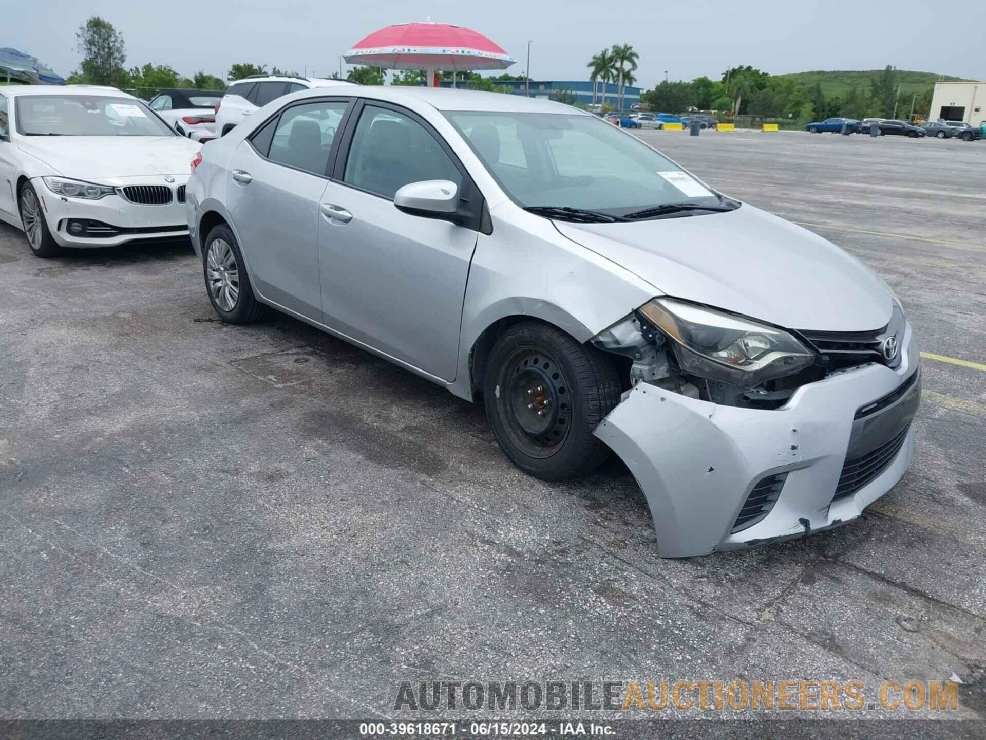 2T1BURHE5FC436214 TOYOTA COROLLA 2015