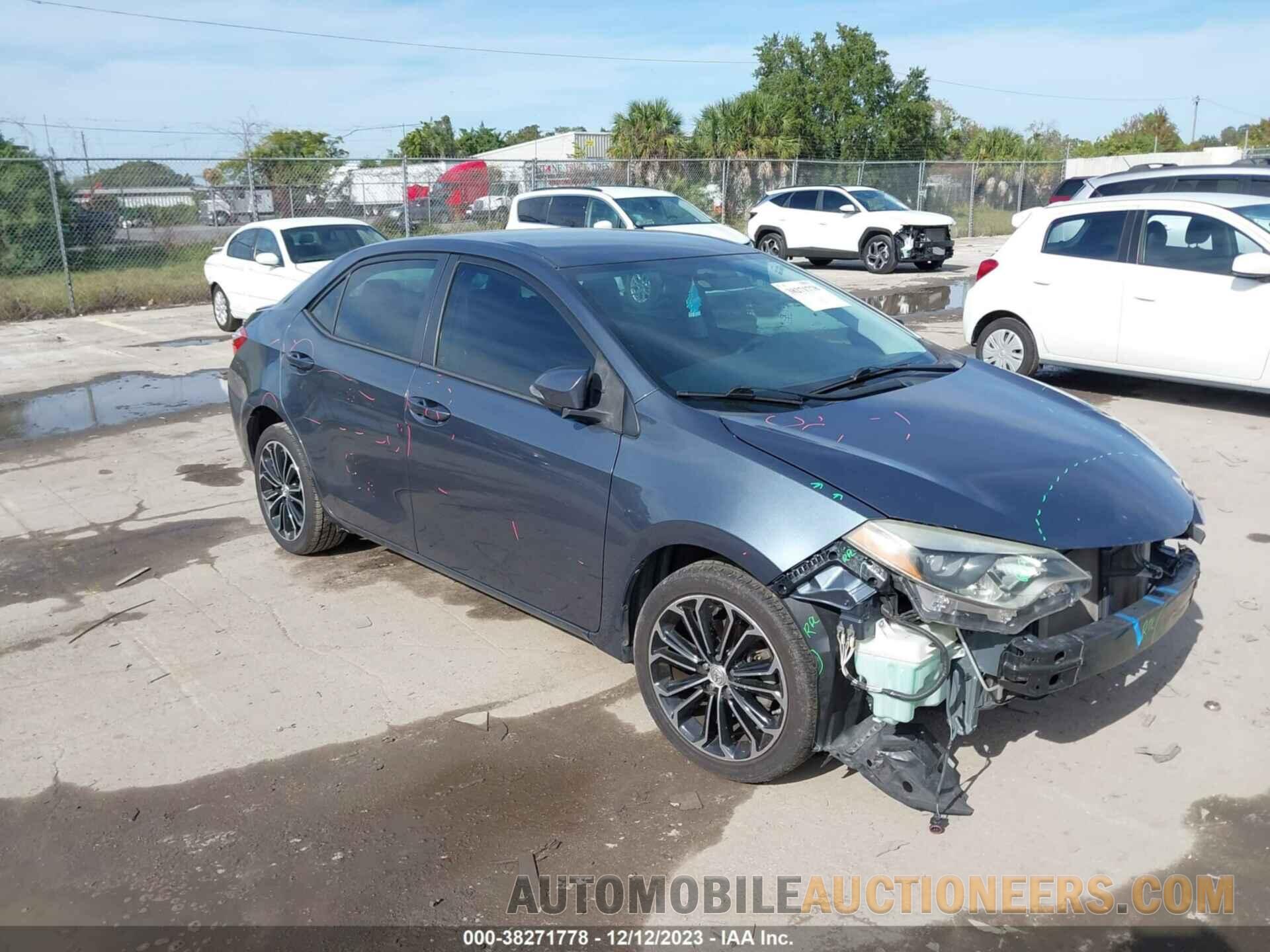 2T1BURHE5FC438478 TOYOTA COROLLA 2015