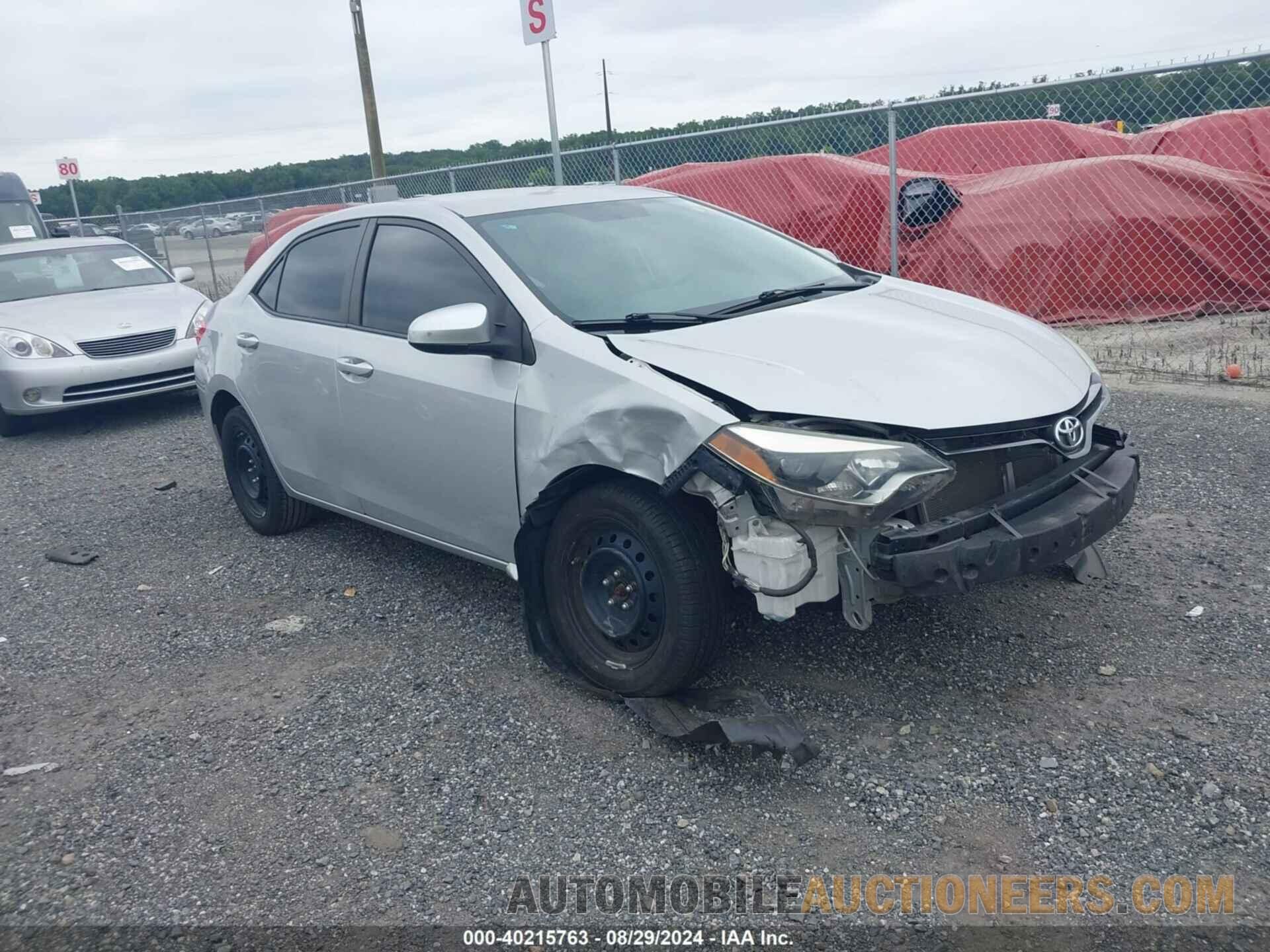 2T1BURHE5FC457130 TOYOTA COROLLA 2015