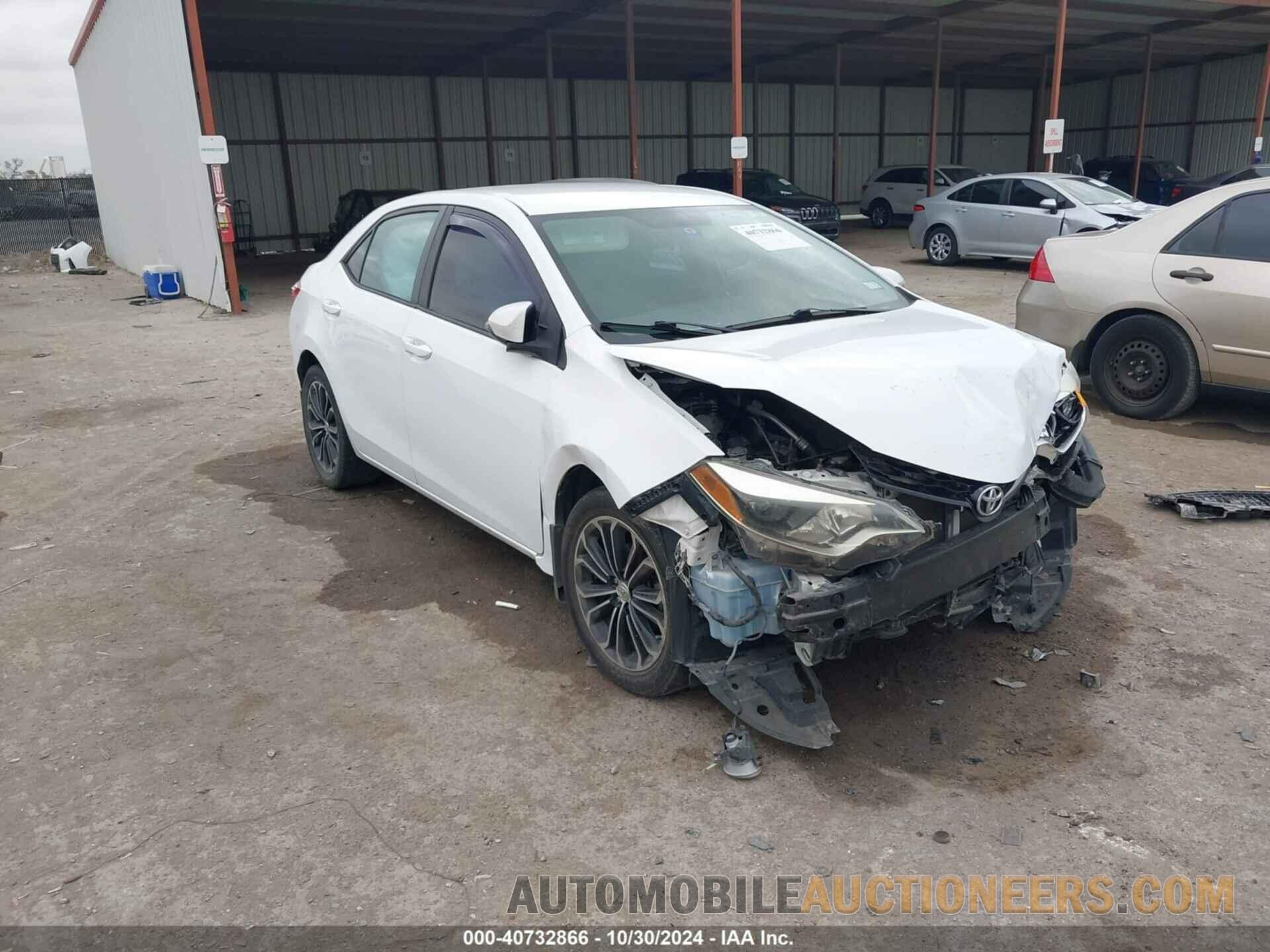 2T1BURHE5FC474249 TOYOTA COROLLA 2015