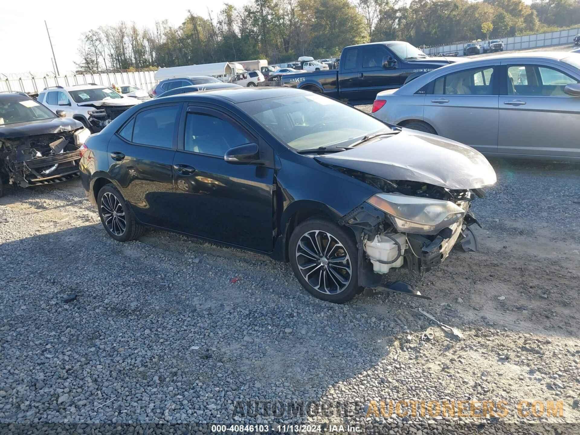 2T1BURHE5GC510832 TOYOTA COROLLA 2016