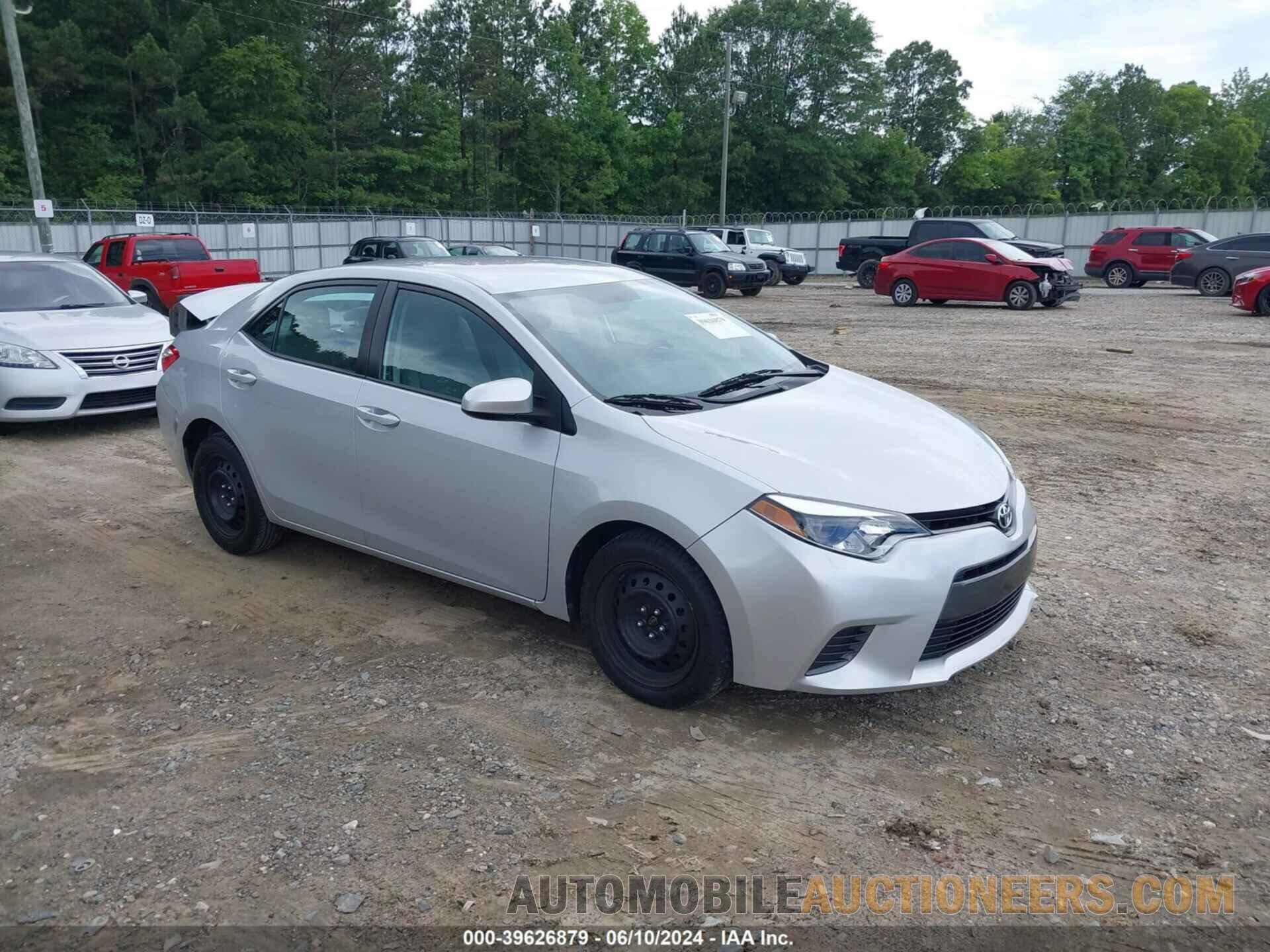 2T1BURHE5GC524309 TOYOTA COROLLA 2016