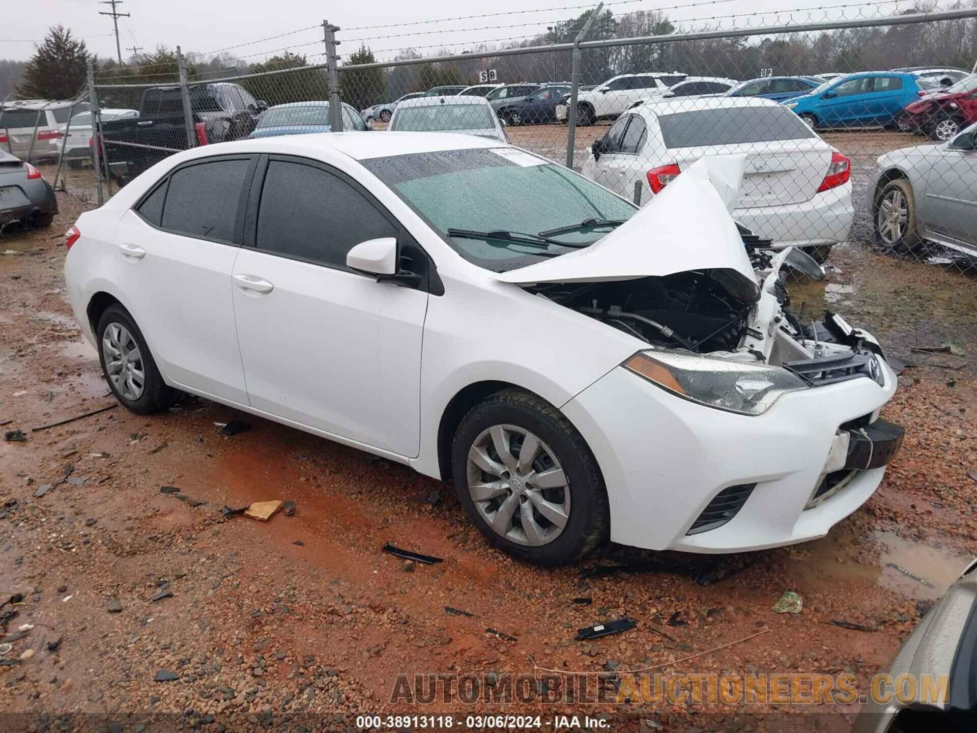 2T1BURHE5GC565734 TOYOTA COROLLA 2016