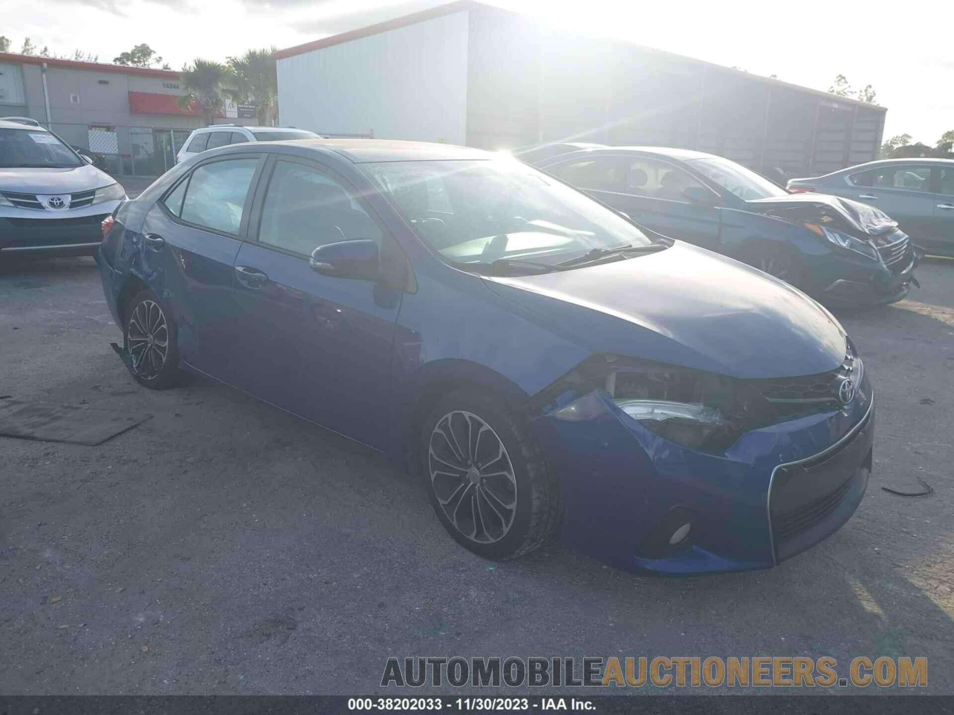 2T1BURHE5GC566186 TOYOTA COROLLA 2016