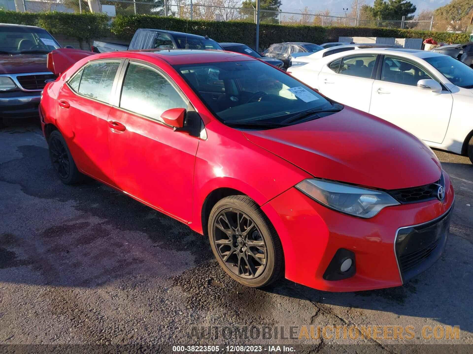 2T1BURHE5GC593307 TOYOTA COROLLA 2016