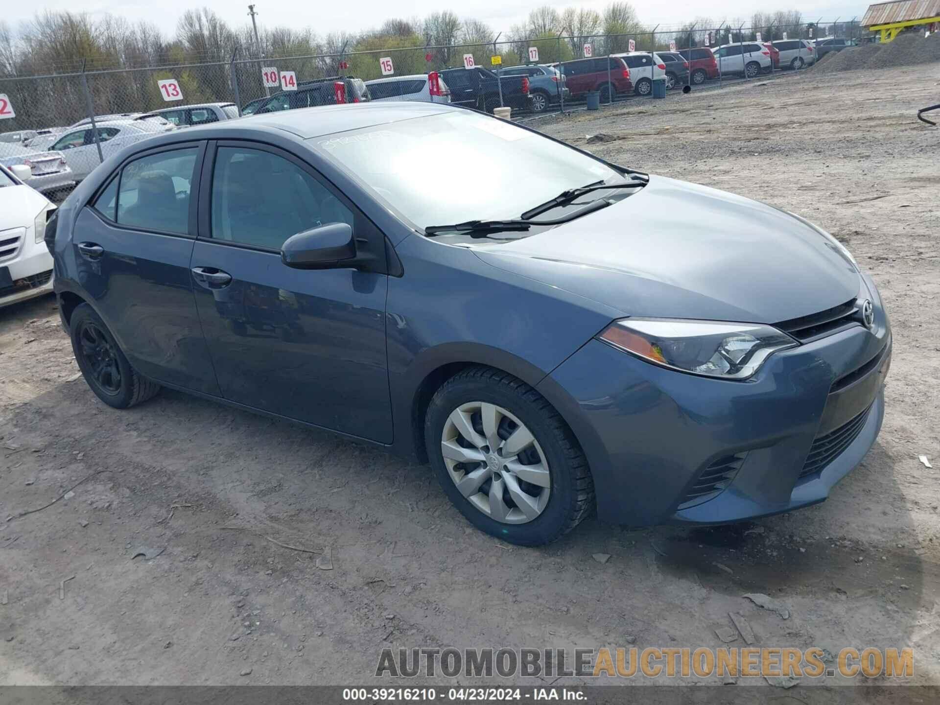 2T1BURHE5GC615175 TOYOTA COROLLA 2016