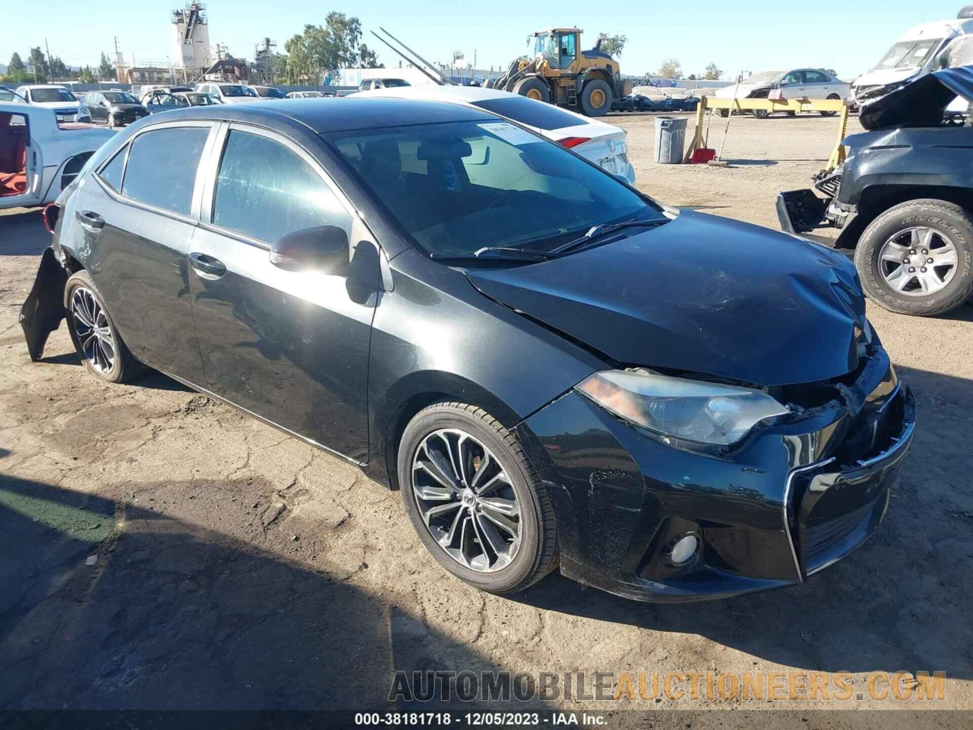 2T1BURHE5GC635605 TOYOTA COROLLA 2016